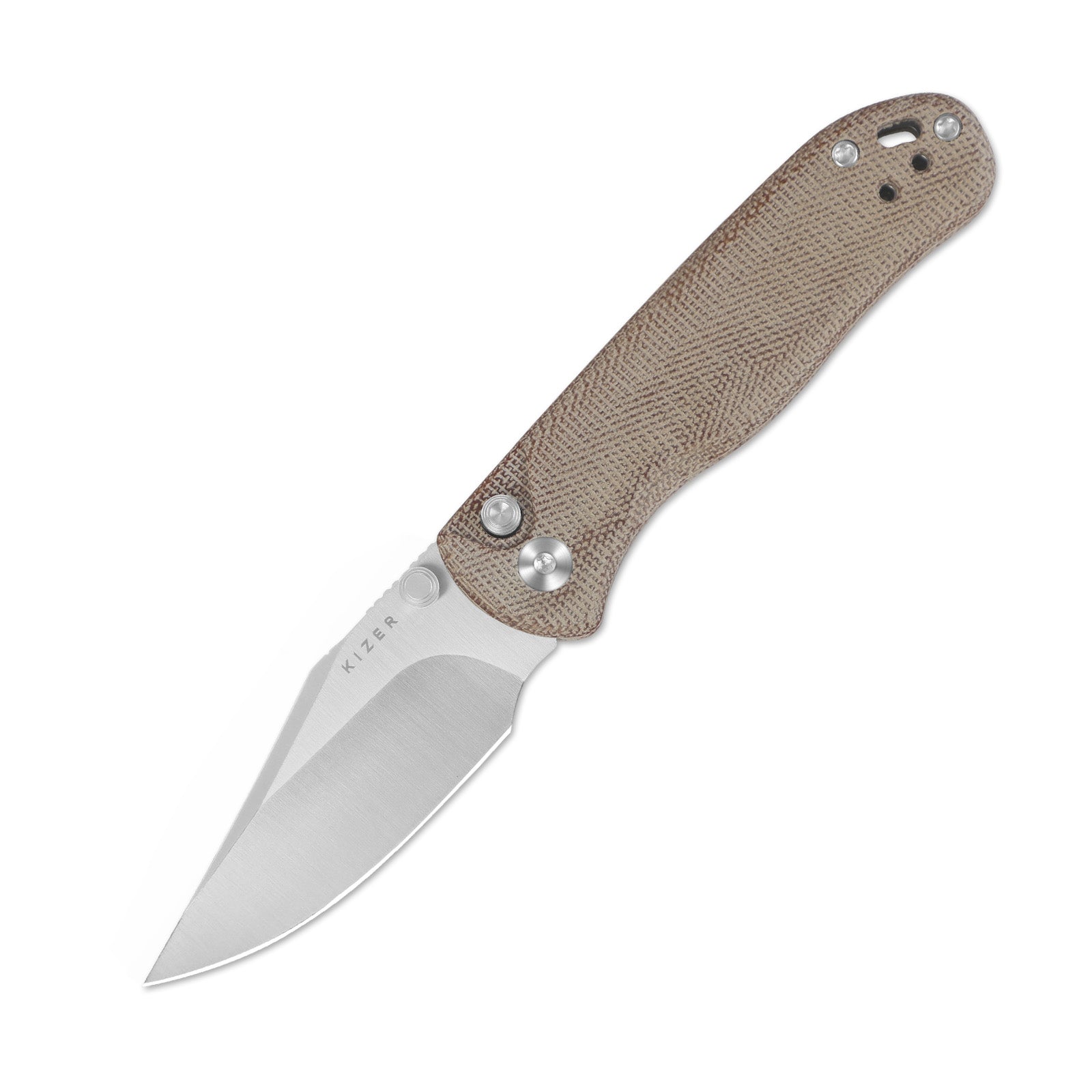 Drop Bear® 2 | Kizer Button Liner Lock™ | Nitro-V | Micarta | Kizer Button Liner Lock™ | KizerV™ 3619.2CC1