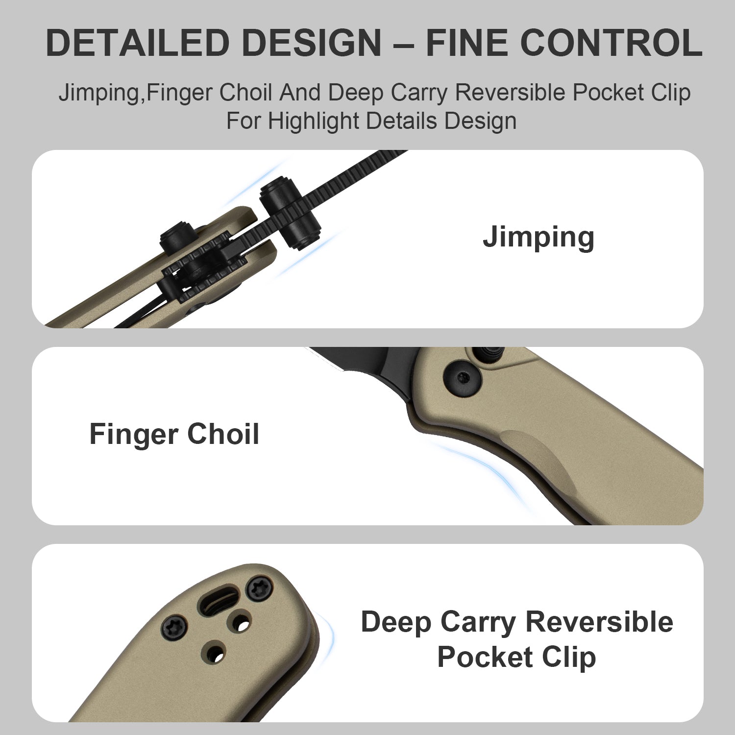 Drop Bear® 2 | Kizer Button Liner Lock™ | Nitro-V | Aluminum | KizerV™ 3619.2CD1