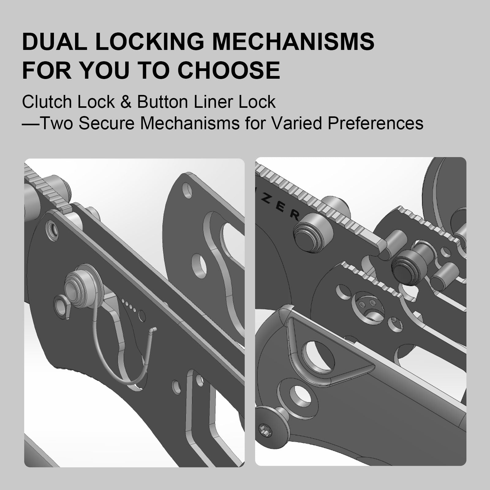 Drop Bear® 2 | Kizer Clutch Lock™ | Nitro-V | Aluminum | KizerV™ 3619.2KD2