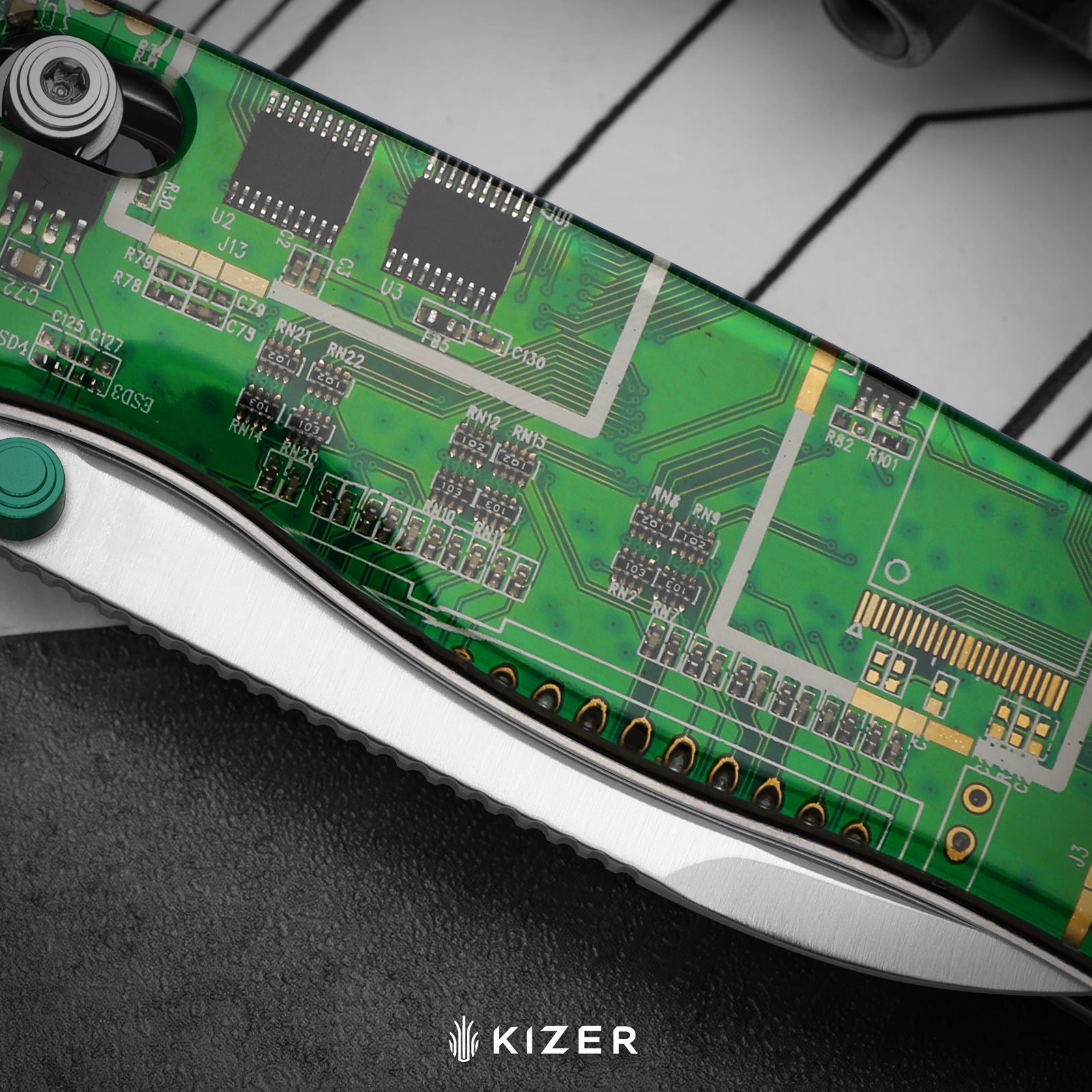 Drop Bear® | Kizer Clutch Lock™ | Nitro-V | Resin & PCB | Satin Finish | KizerV™ 3619A18