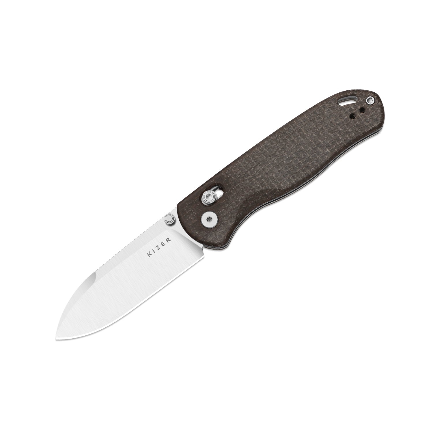 Drop Bear® | GID Canvas Micarta Handle | Kizer Clutch Lock™ | Nitro-V | KizerV™ 3619A19