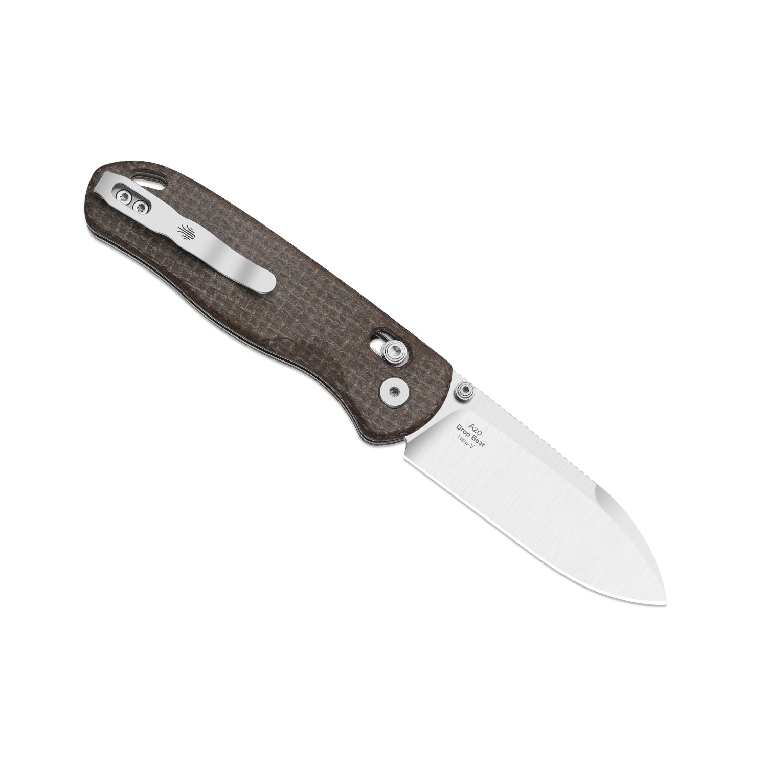 Drop Bear® | GID Canvas Micarta Handle | Kizer Clutch Lock™ | Nitro-V | KizerV™ 3619A19