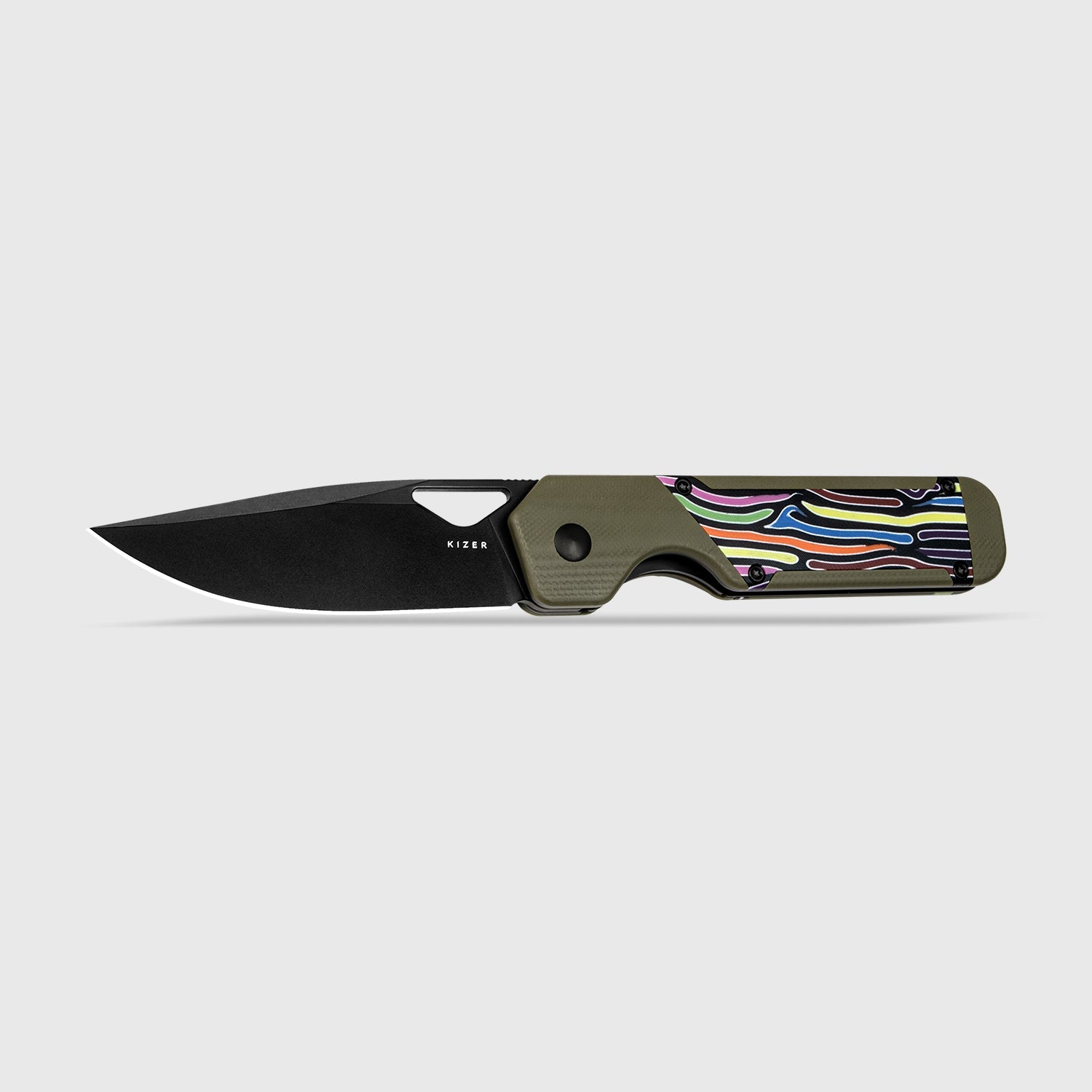 Militaw® | Nitro-V | Olive Green & Party Steamers G10 | KizerV™ 3634A3