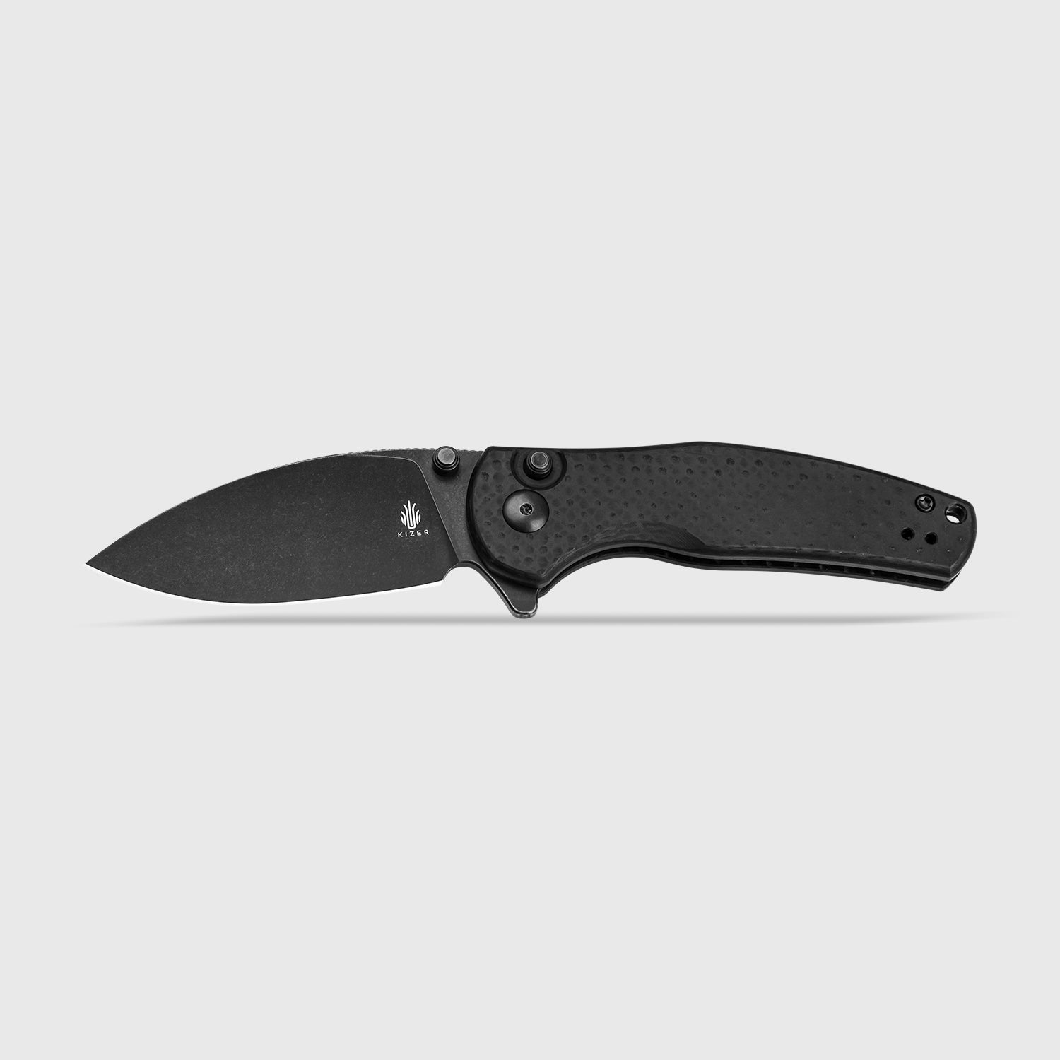 Mini Grouper | Nitro V | G10 & Carbon Fiber | KizerV™ 3669A2