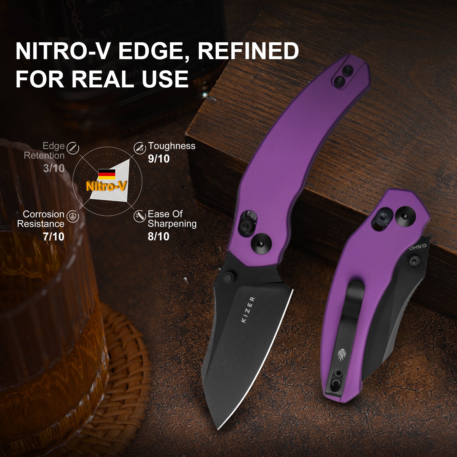 Mini Bulldog | Nitro-V | Aluminum | KizerV™ 3672SA1