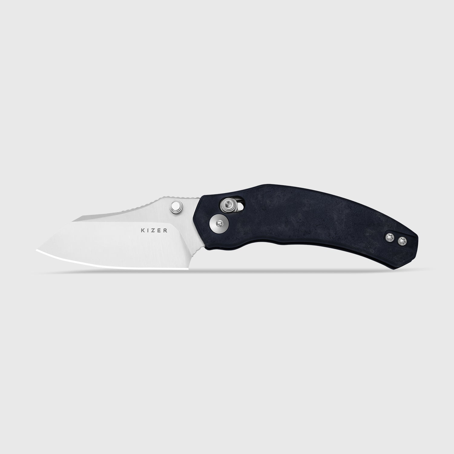 Mini Bulldog | Nitro-V | Richlite (Blue Canyon) | KizerV™ 3672SA3