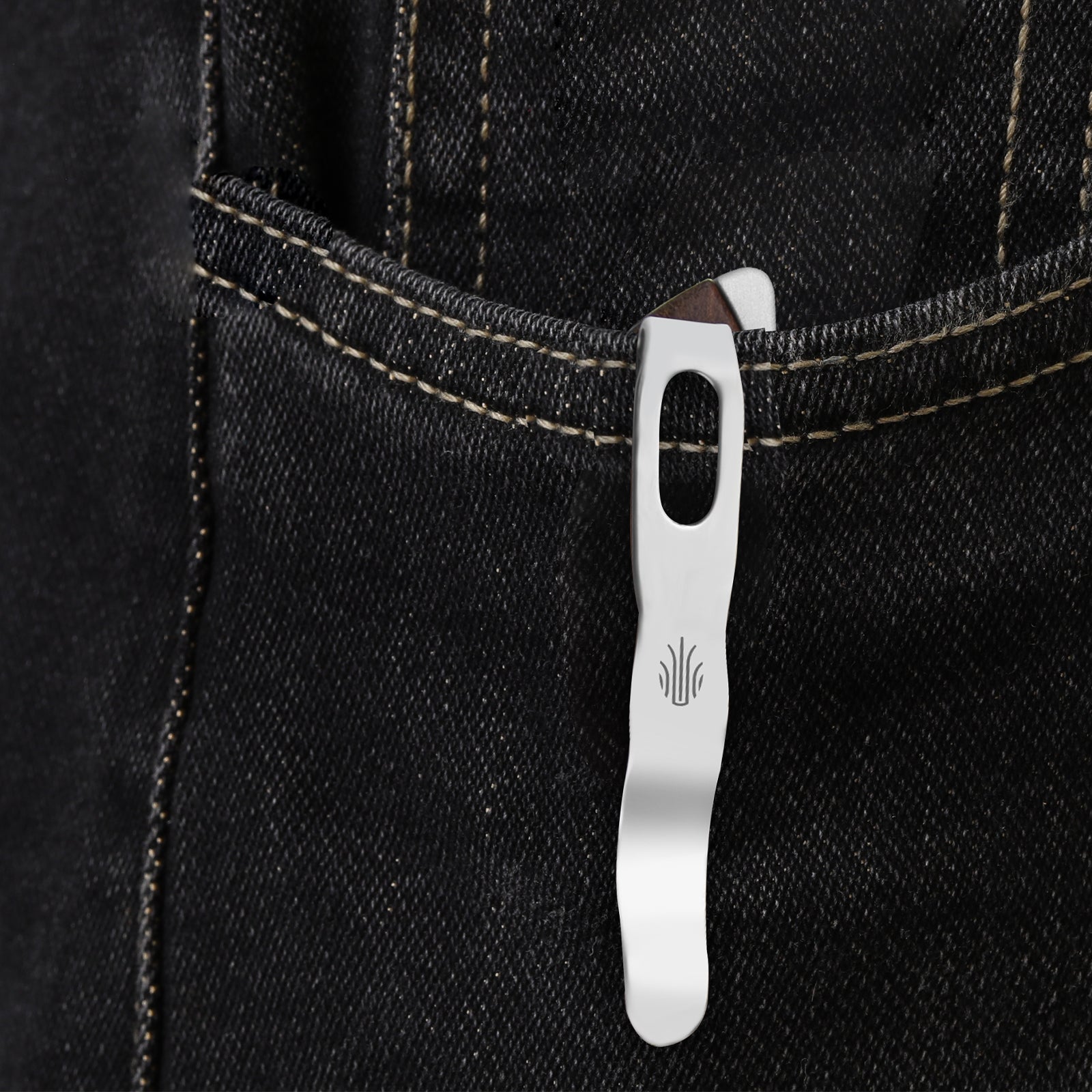 Spitfire | Damascus Steel | Aluminum & Mkuruti Wood | V3690A3