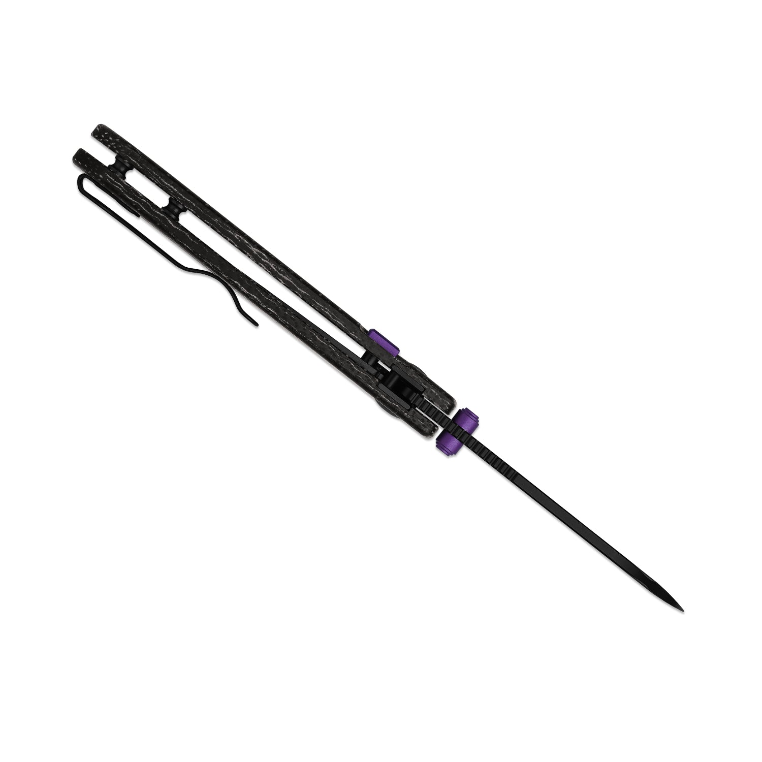 Renissance | Kizer Button Liner Lock™ | Micarta | N690 Black PVD Coating | KizerV™ 3698A1