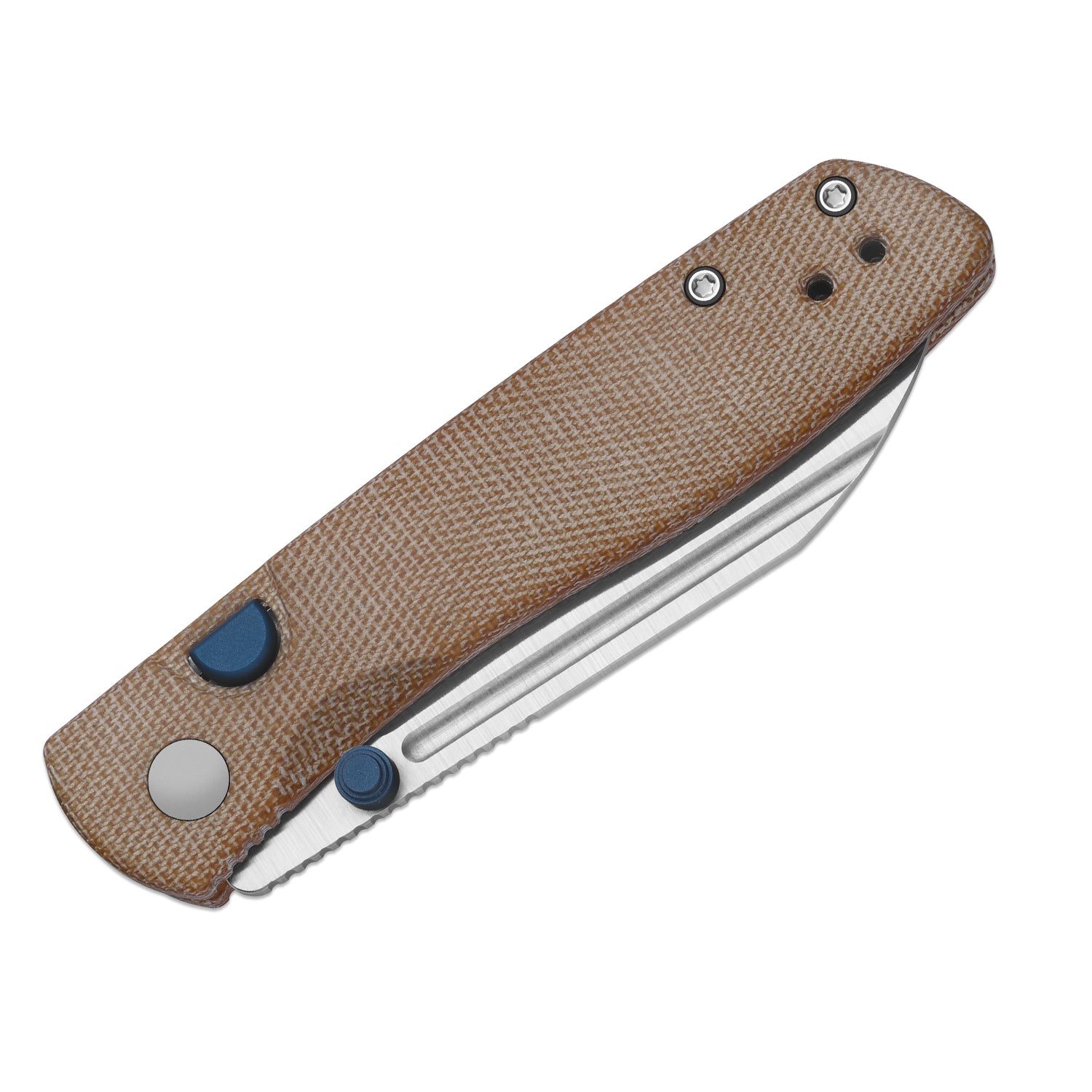 Renissance | Kizer Button Liner Lock™ | Norplex UltreX™ Micarta | N690 Satin | KizerV™ 3698A2