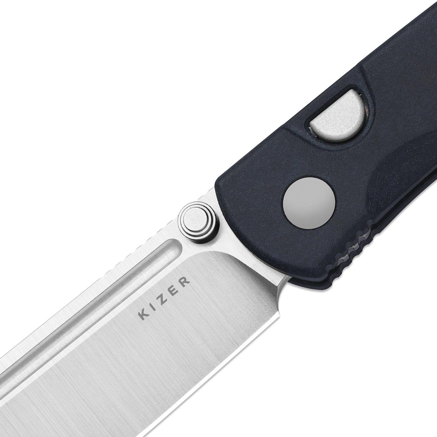 Renissance | Kizer Button Liner Lock™ | Richlite | N690 Satin | KizerV™ 3698A3