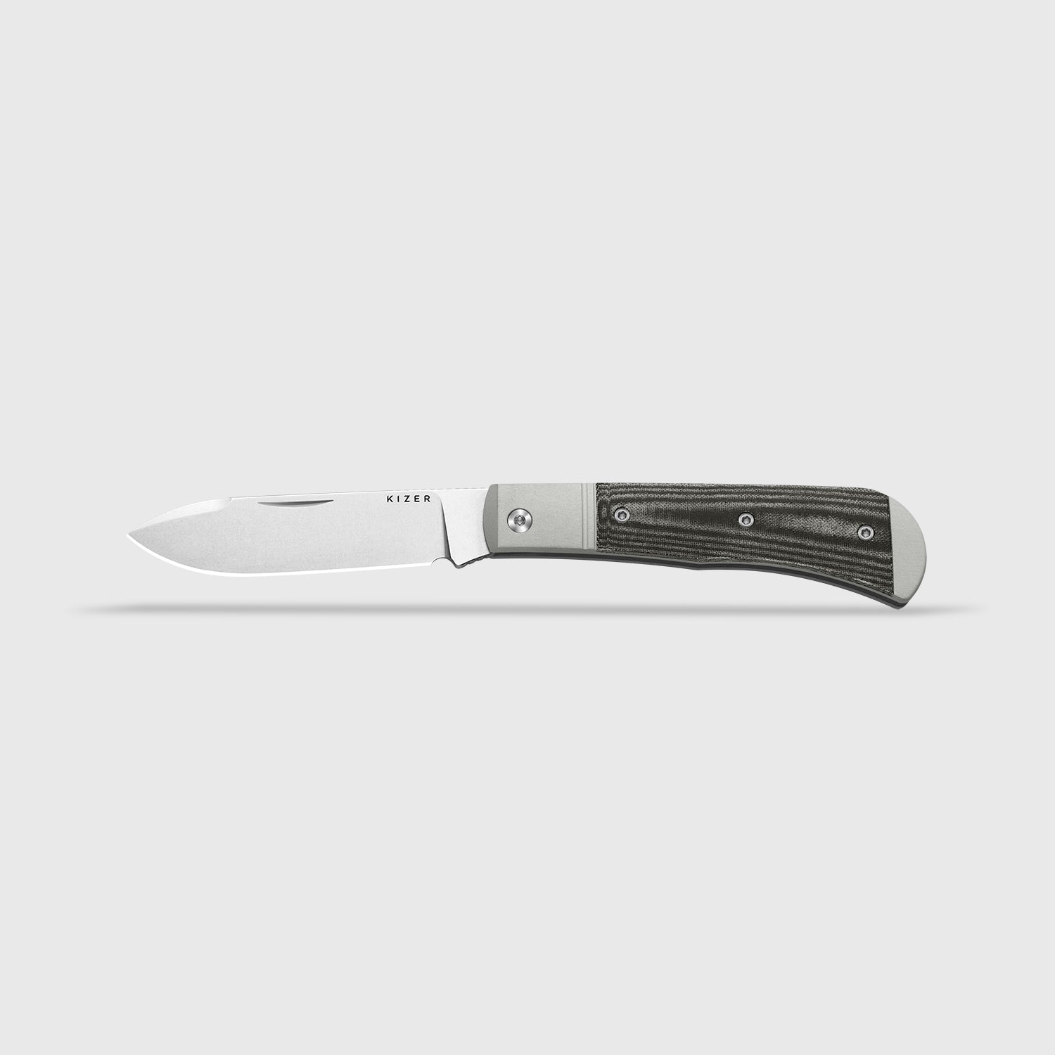 Trestle D | Aluminum & Norplex UltreX™ Micarta | Slip Joint | Nitro-V | KizerV™ 3760A1