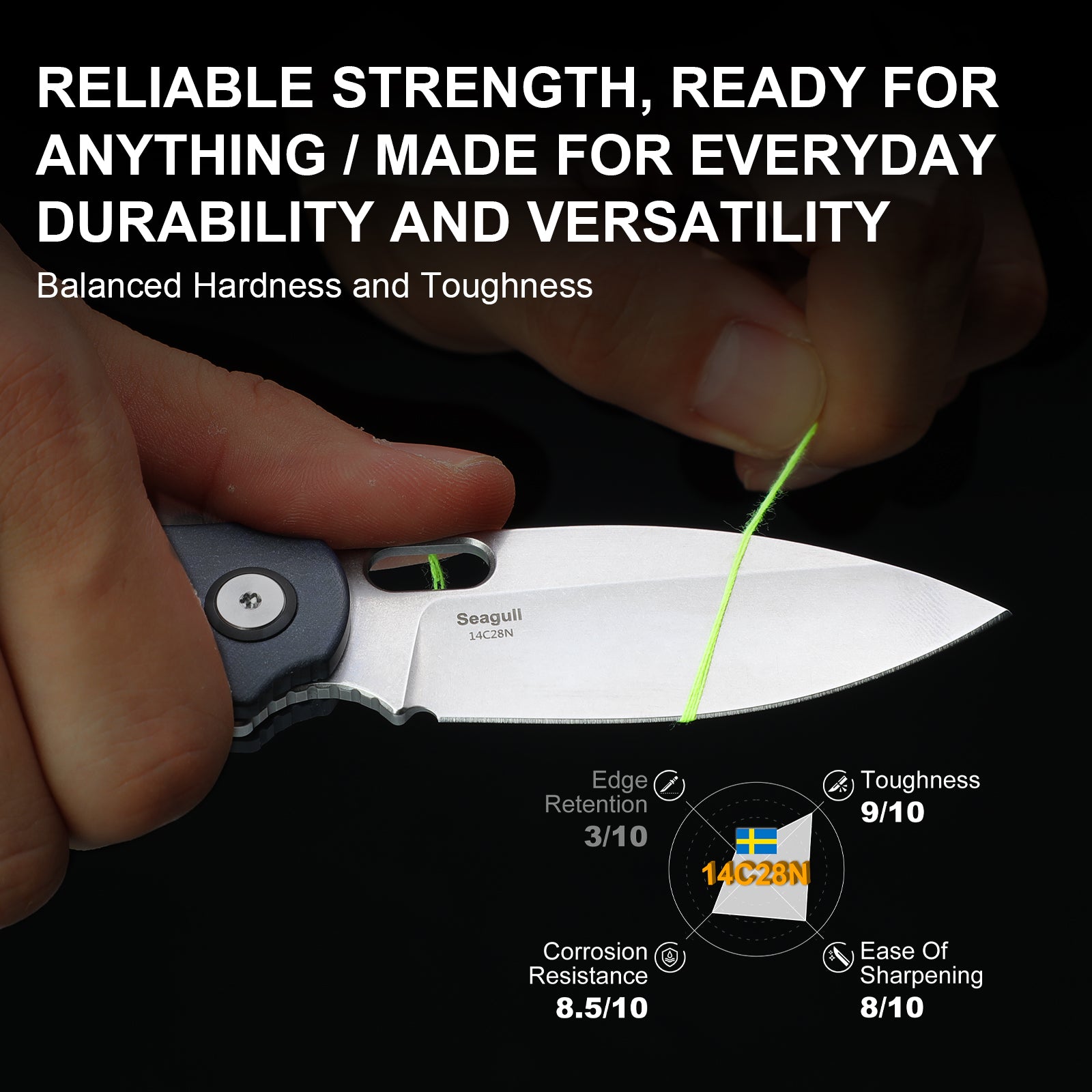 Seagull | 14C28N | Richlite (Blue Canyon) | KizerV™ 3770A2