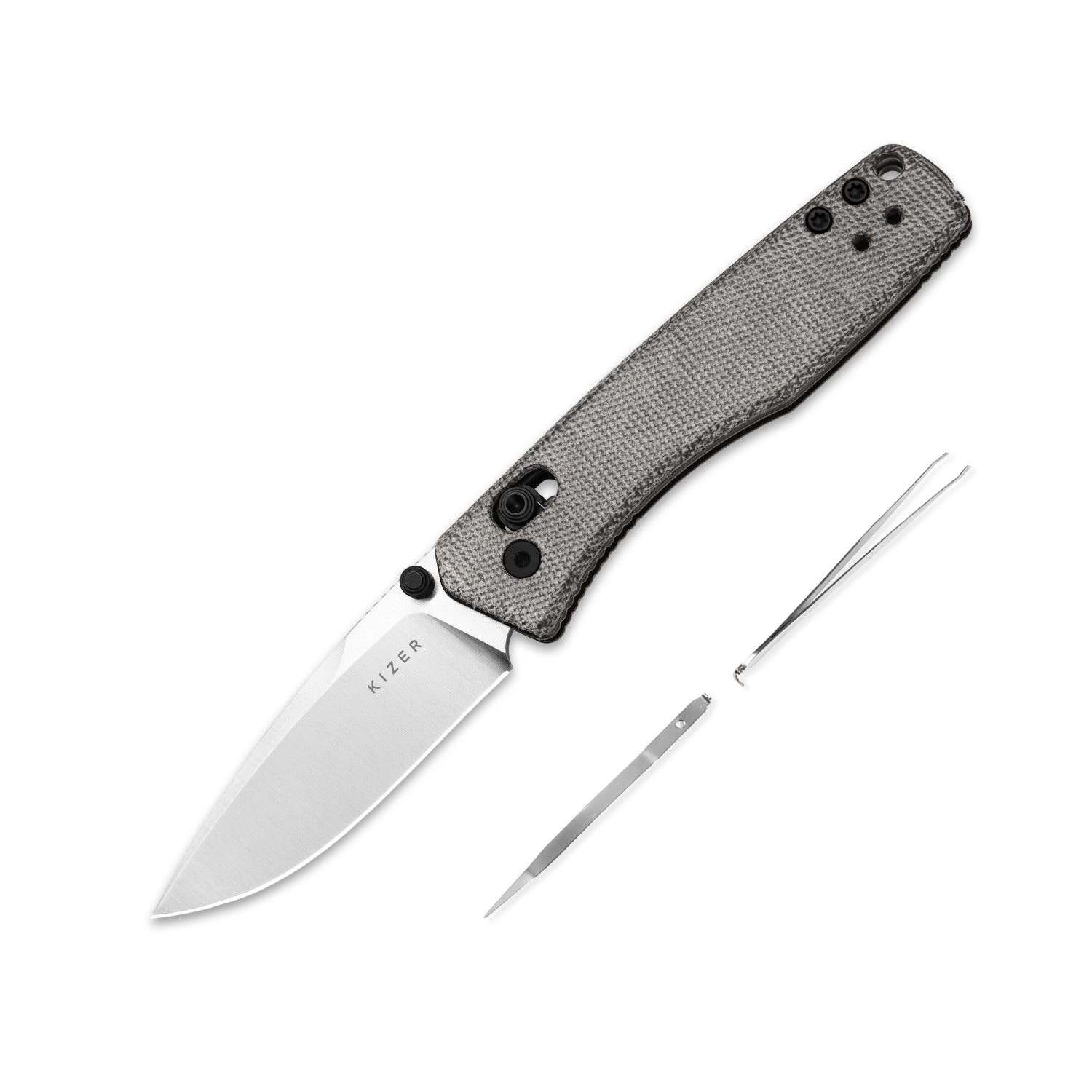 Aegis | Kizer Clutch Lock™ | Norplex UltreX™ Micarta | AEB-L | KizerV™ 3774A1
