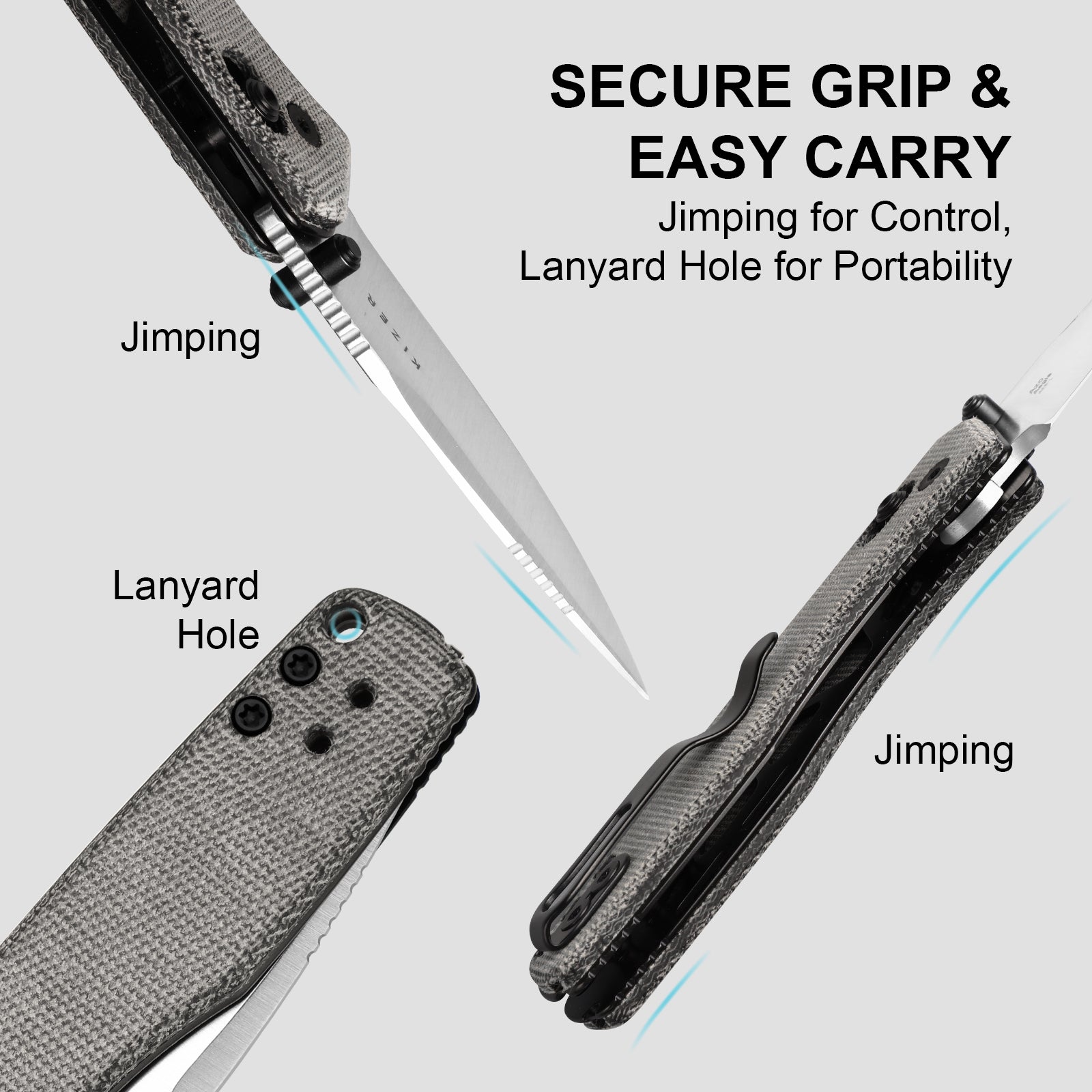 Aegis | Kizer Clutch Lock™ | Norplex UltreX™ Micarta | AEB-L | KizerV™ 3774A1