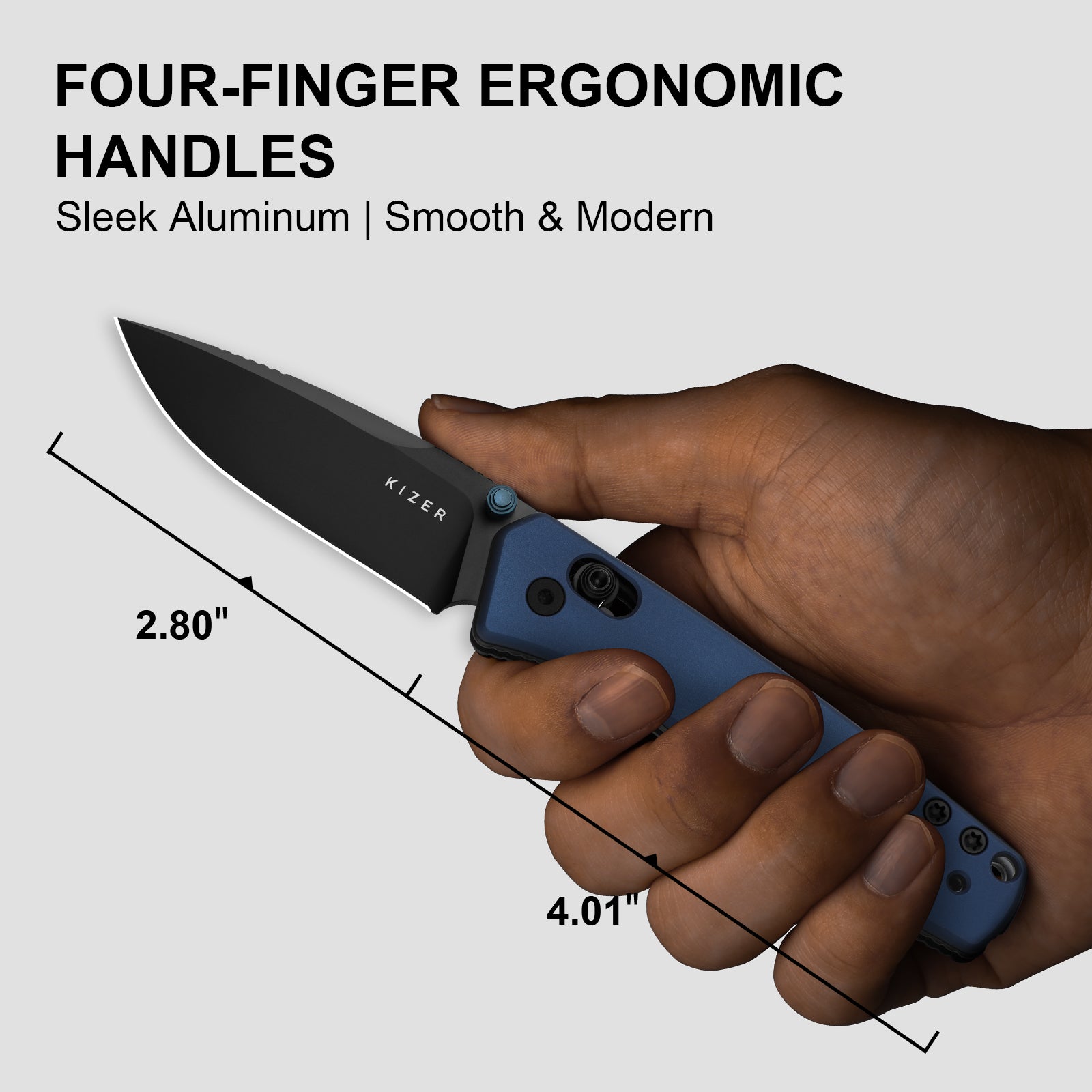 Aegis | Kizer Clutch Lock™ | AEB-L | Aluminum | KizerV™ 3774A3