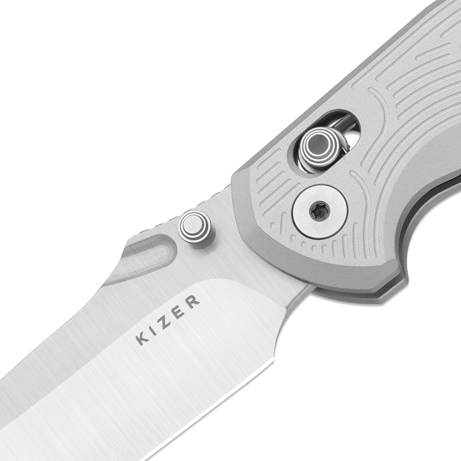 Khamsin | Kizer Clutch Lock™ | Nitro-V | Sandstorm Aluminum | Satin Finish | KizerV™ 3791A3