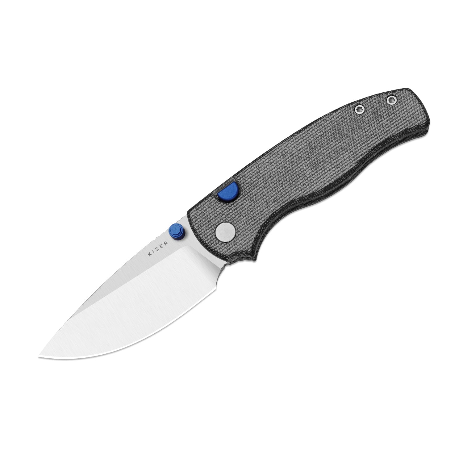 Glaux | Kizer Button Liner Lock™ | Norplex Ultrex™ Micarta | Satin | KizerV™ 3801A1