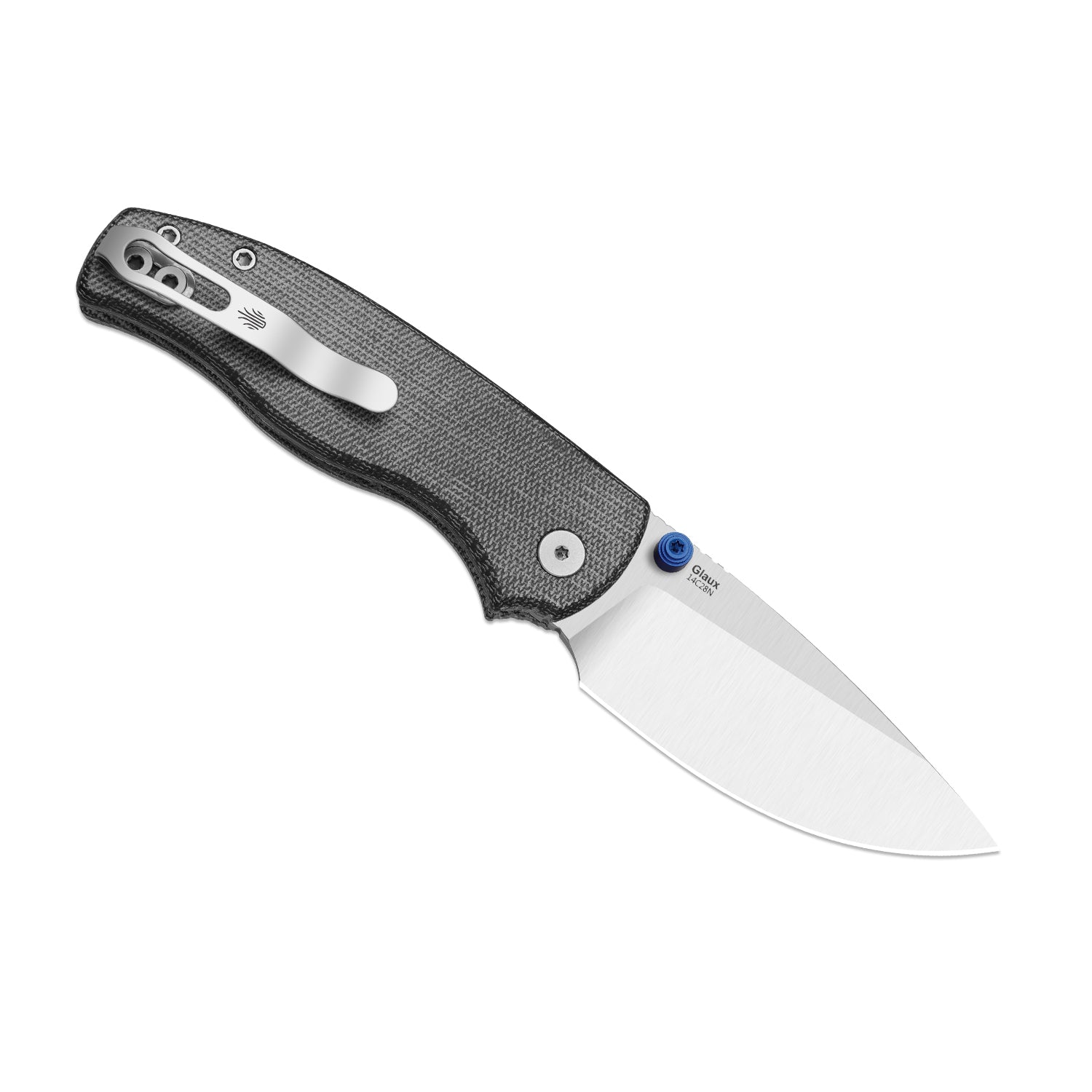 Glaux | Kizer Button Liner Lock™ | Norplex Ultrex™ Micarta | Satin | KizerV™ 3801A1