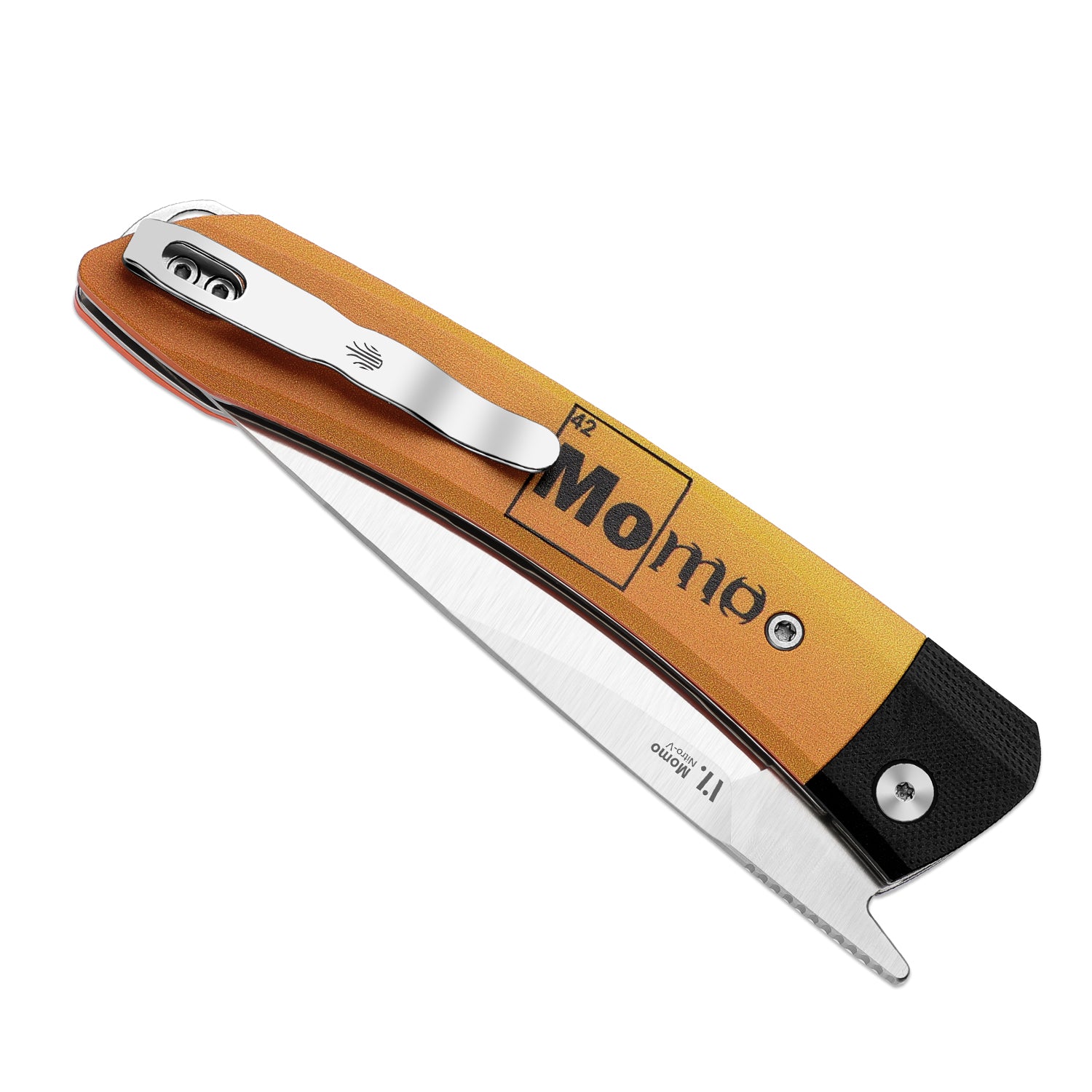 Kizer MOMO Nozhikov Exclusive – Nitro-V Satin Blade & G10 Printed Handle