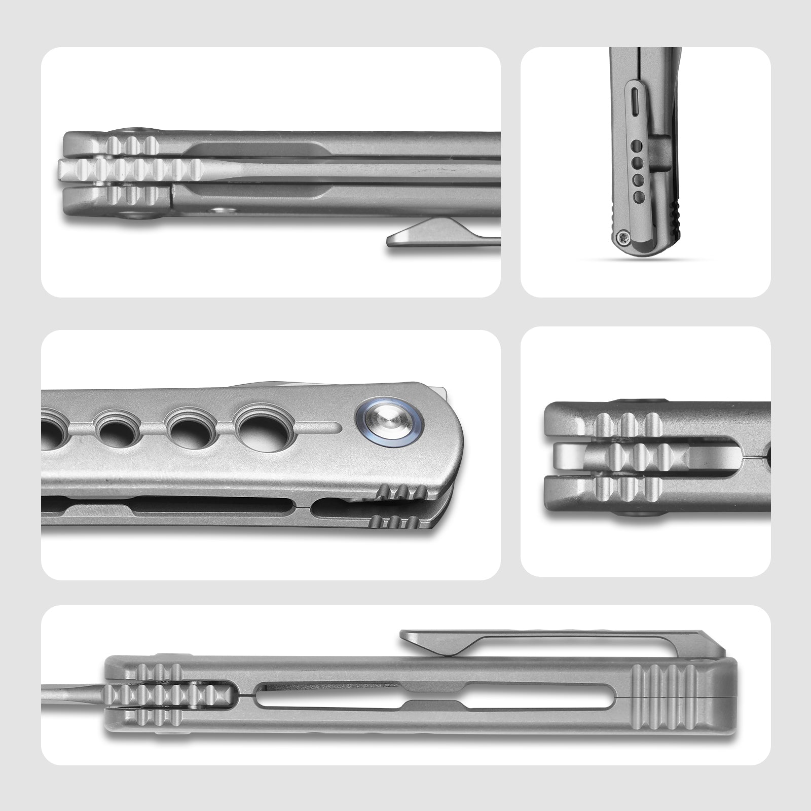 Feist 2 | M390 | Titanium| Limited | KIZERX® 3499.2A2