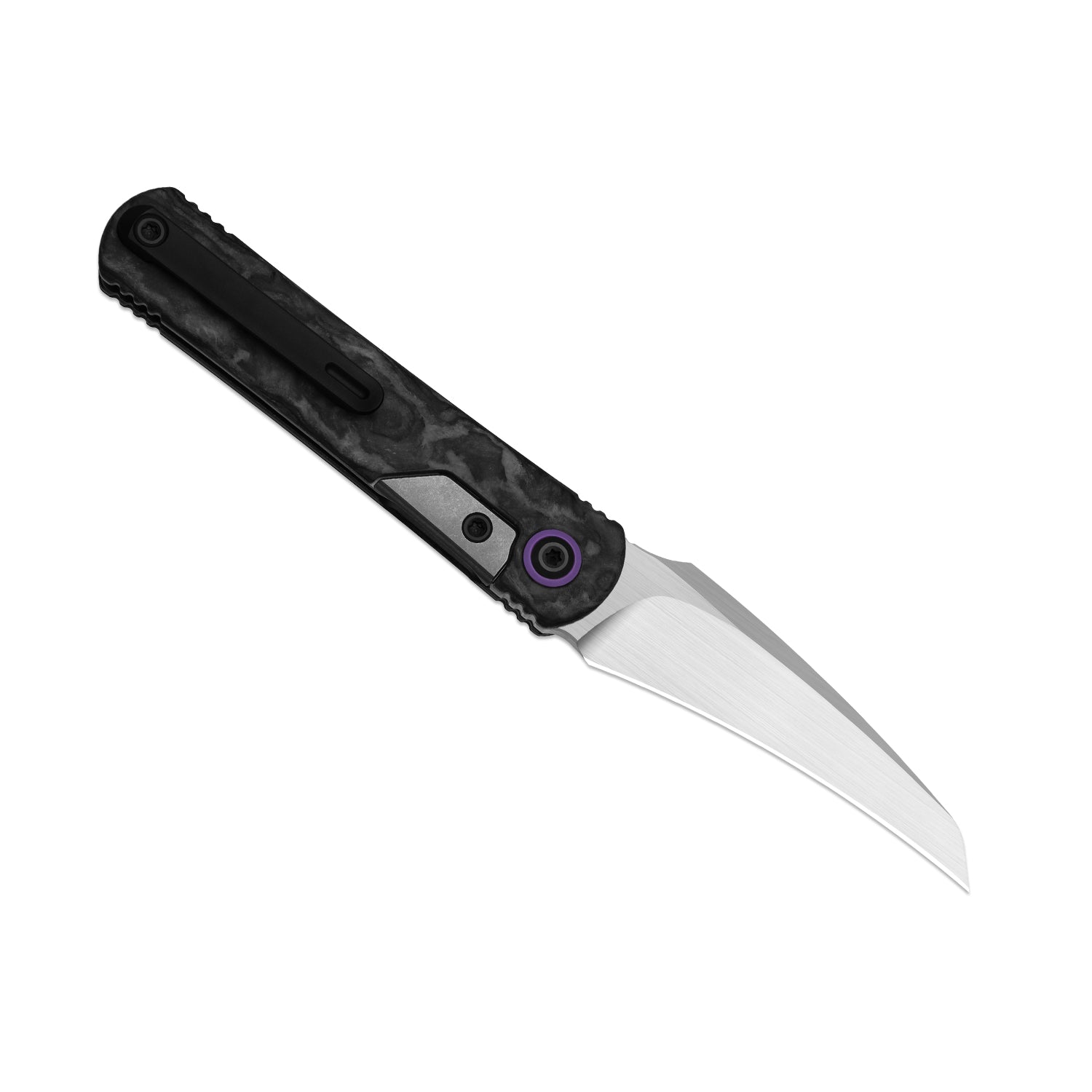Feist 3 | CPM S90V + Hand-brushed | Titanium & KizerNova™ Lava | Hawkbill | KizerX™ 3499.3A9