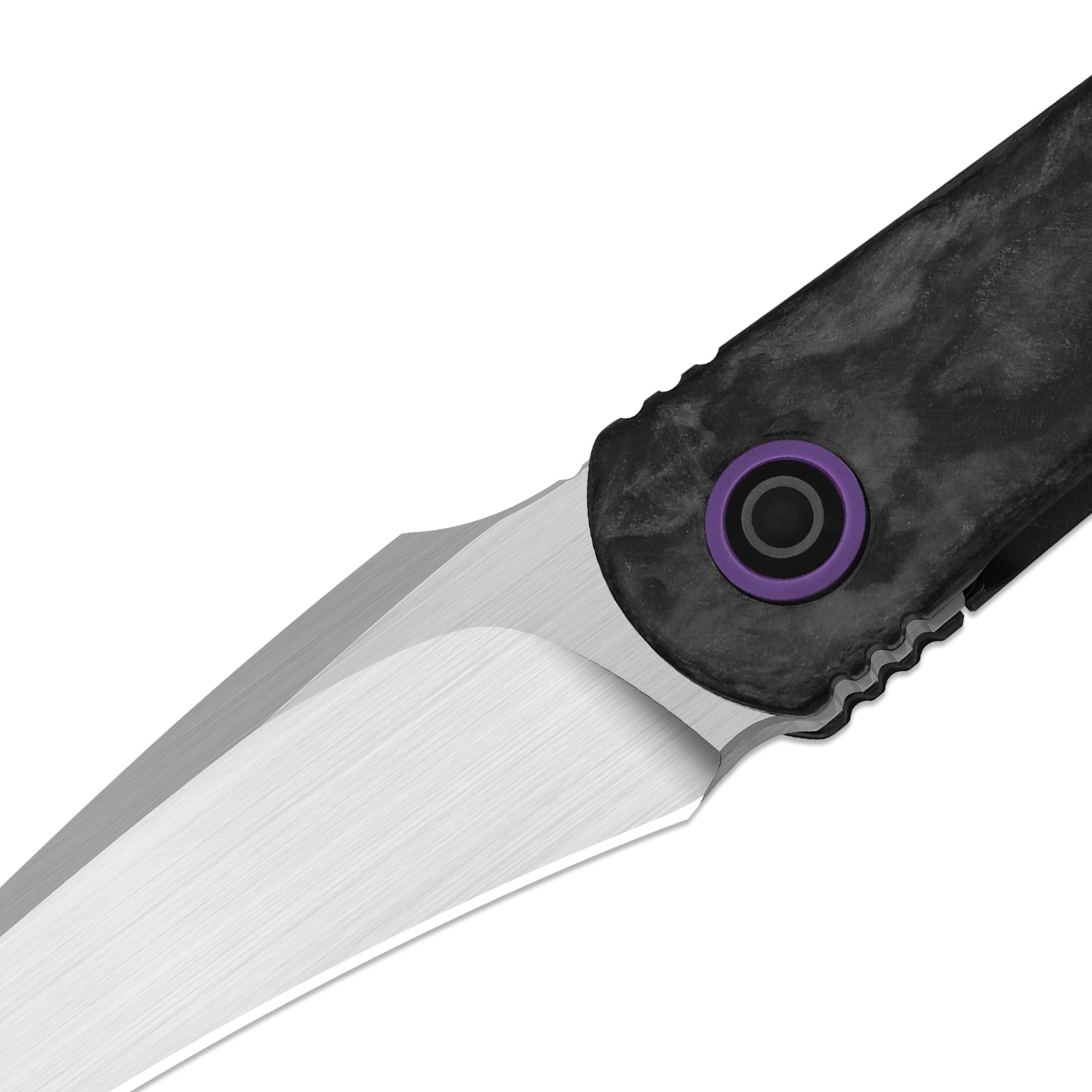 Feist 3 | CPM S90V + Hand-brushed | Titanium & KizerNova™ Lava | Hawkbill | KizerX™ 3499.3A9
