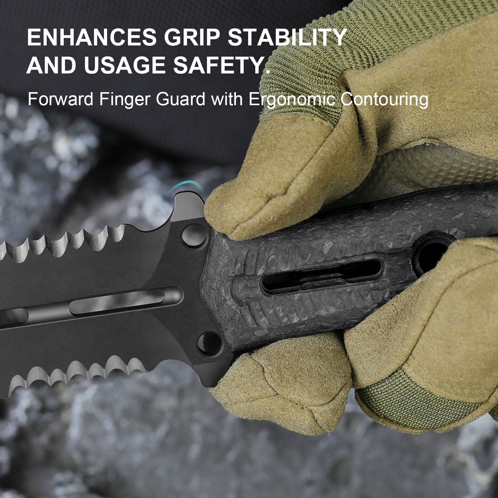 NORCROSS | M390 | Carbon Fiber | ZX-FB01A1 - Double Edged | KIZERX®