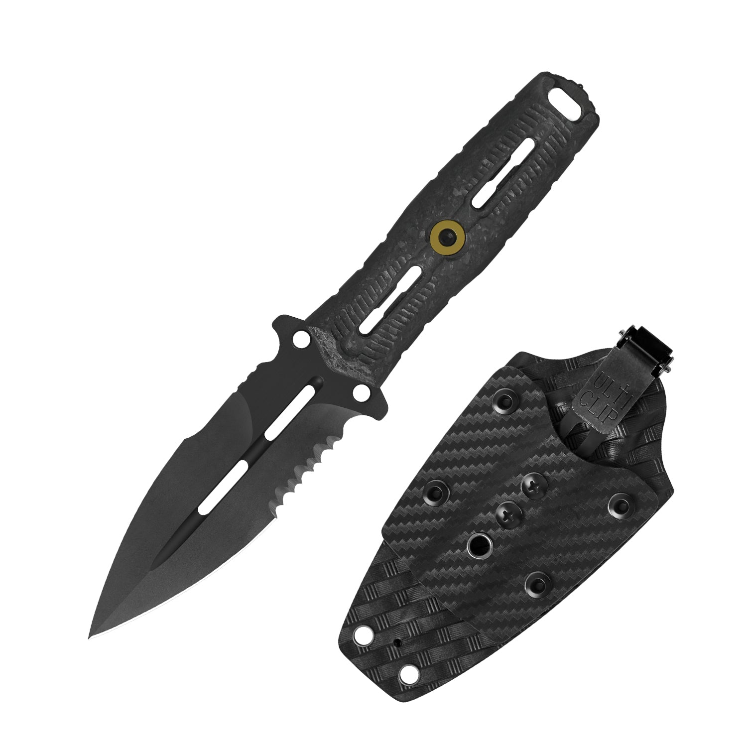 NORCROSS | M390 | Carbon Fiber | ZX-FB01A2 - Single Edged | KIZERX®