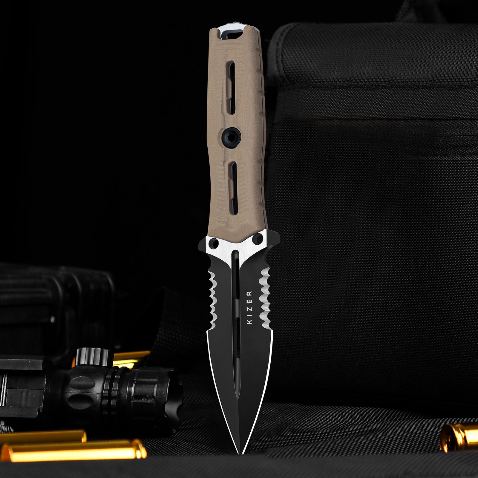 Norcross | Nitro-V | G10 | Double Edged | KizerV™ FB01A3