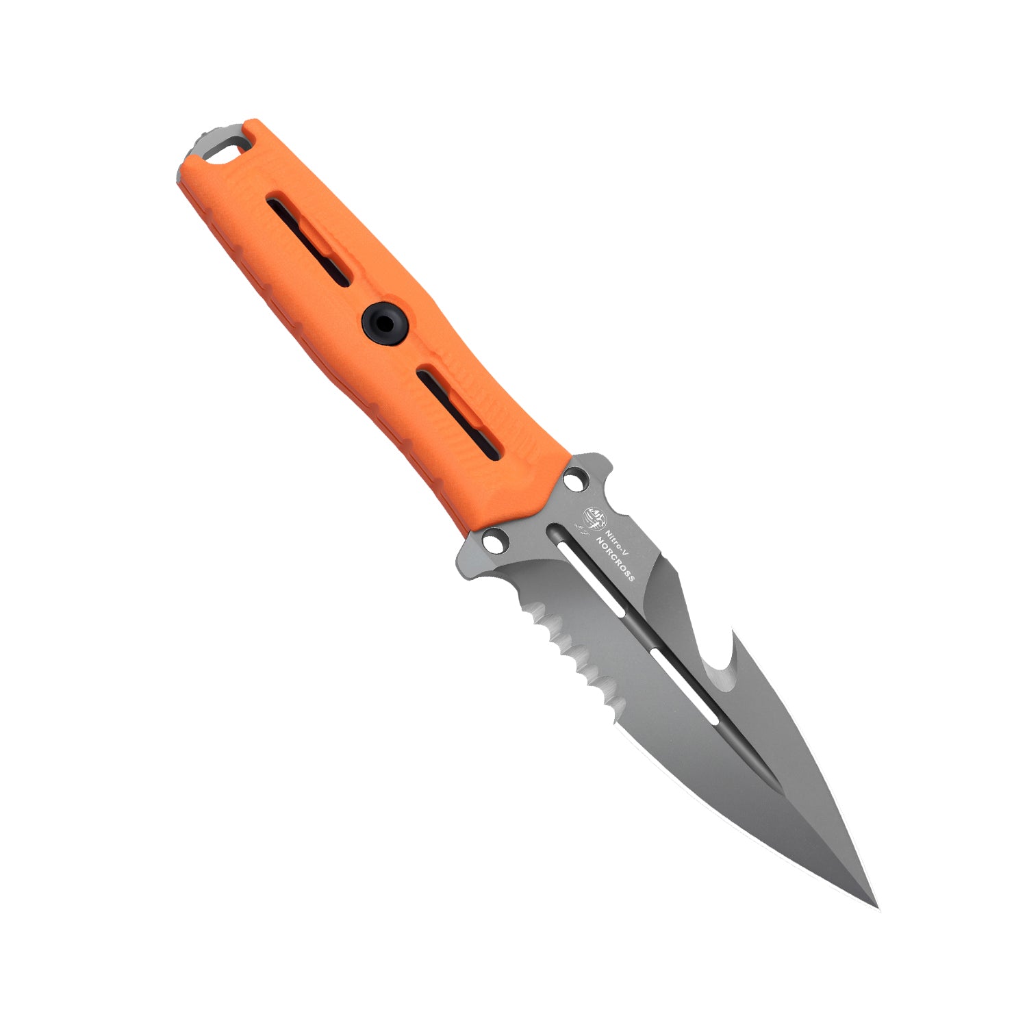 Norcross | Nitro-V | Orange G10 | Double Edged | KizerV™ FB01A5