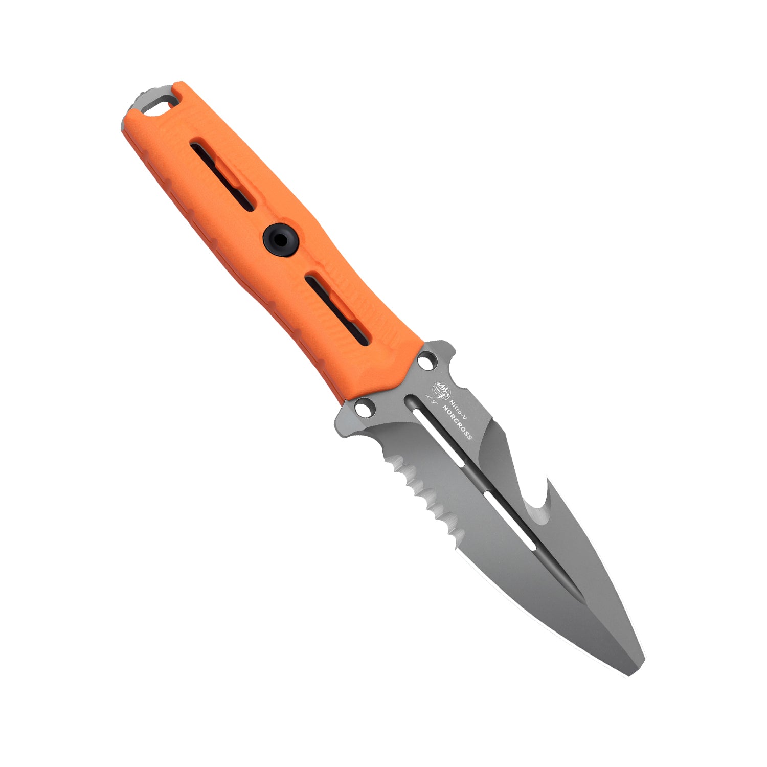 Norcross | Nitro-V | Orange G10 | Single Edged | KizerV™ FB01A6