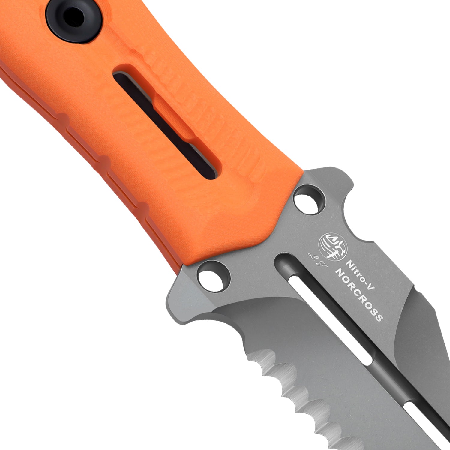 Norcross | Nitro-V | Orange G10 | Single Edged | KizerV™ FB01A6