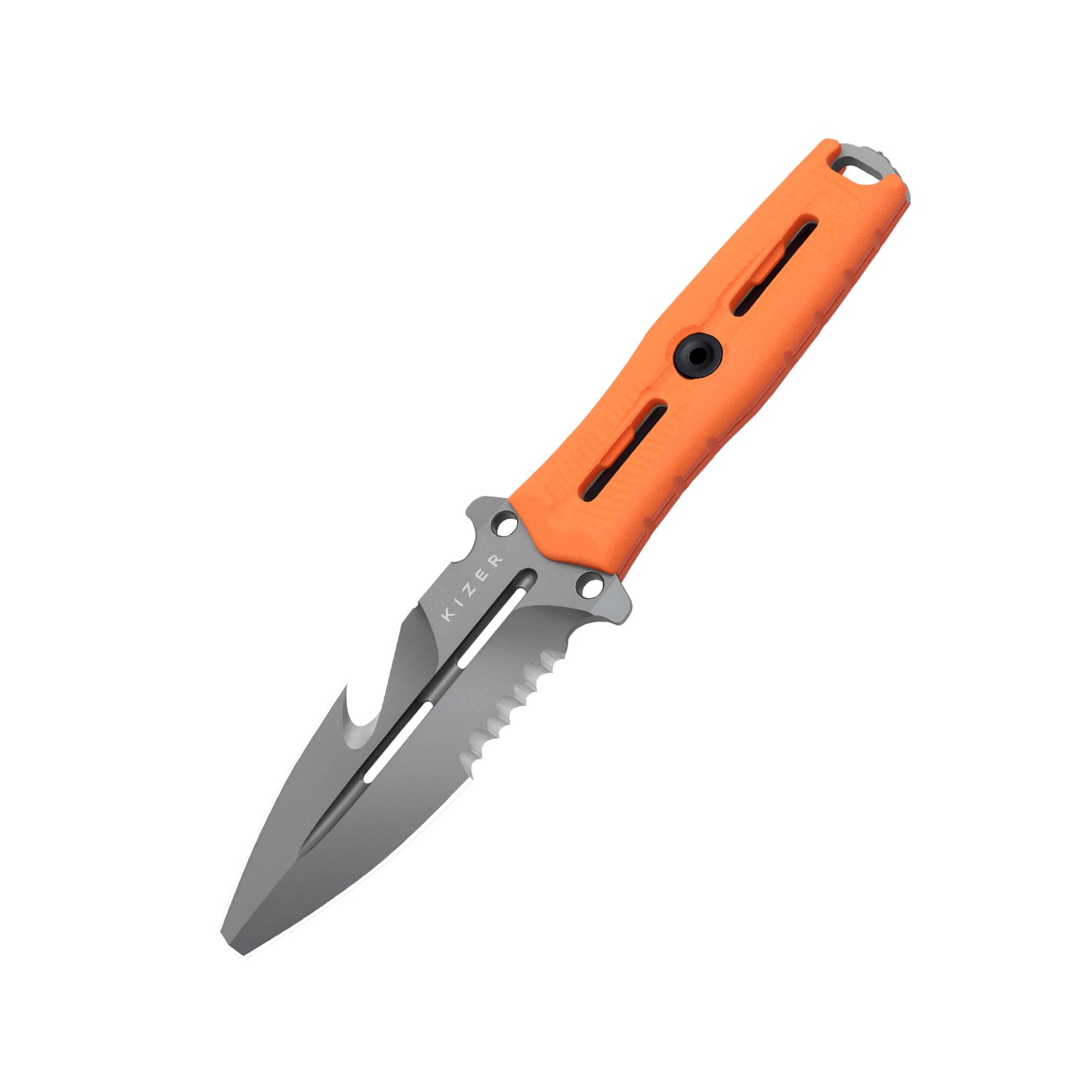 Norcross | Nitro-V | Orange G10 | Single Edged | KizerV™ FB01A6