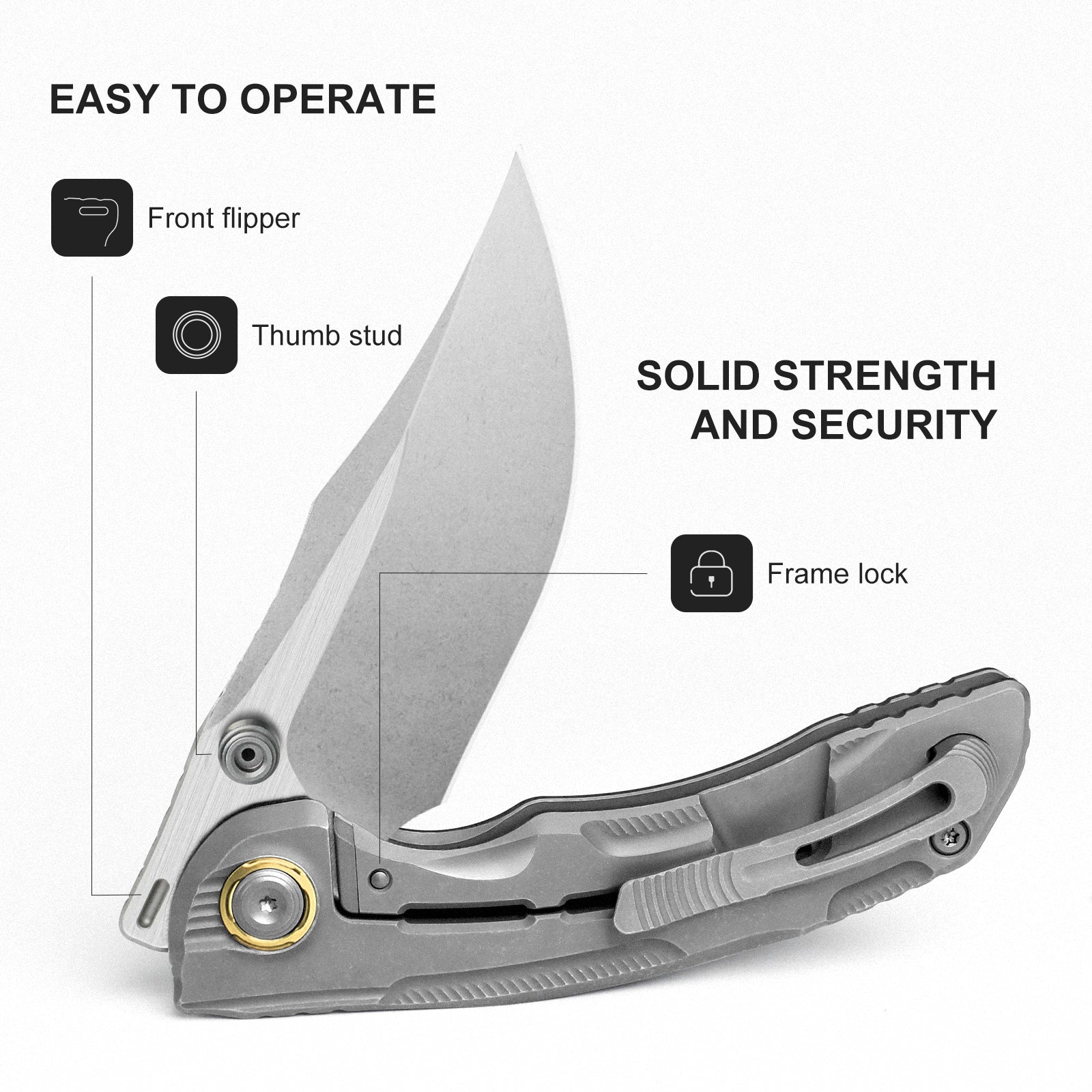 SILVERWING | M390 | Titanium | Limited | ZX-FK01A1 | KIZERX®