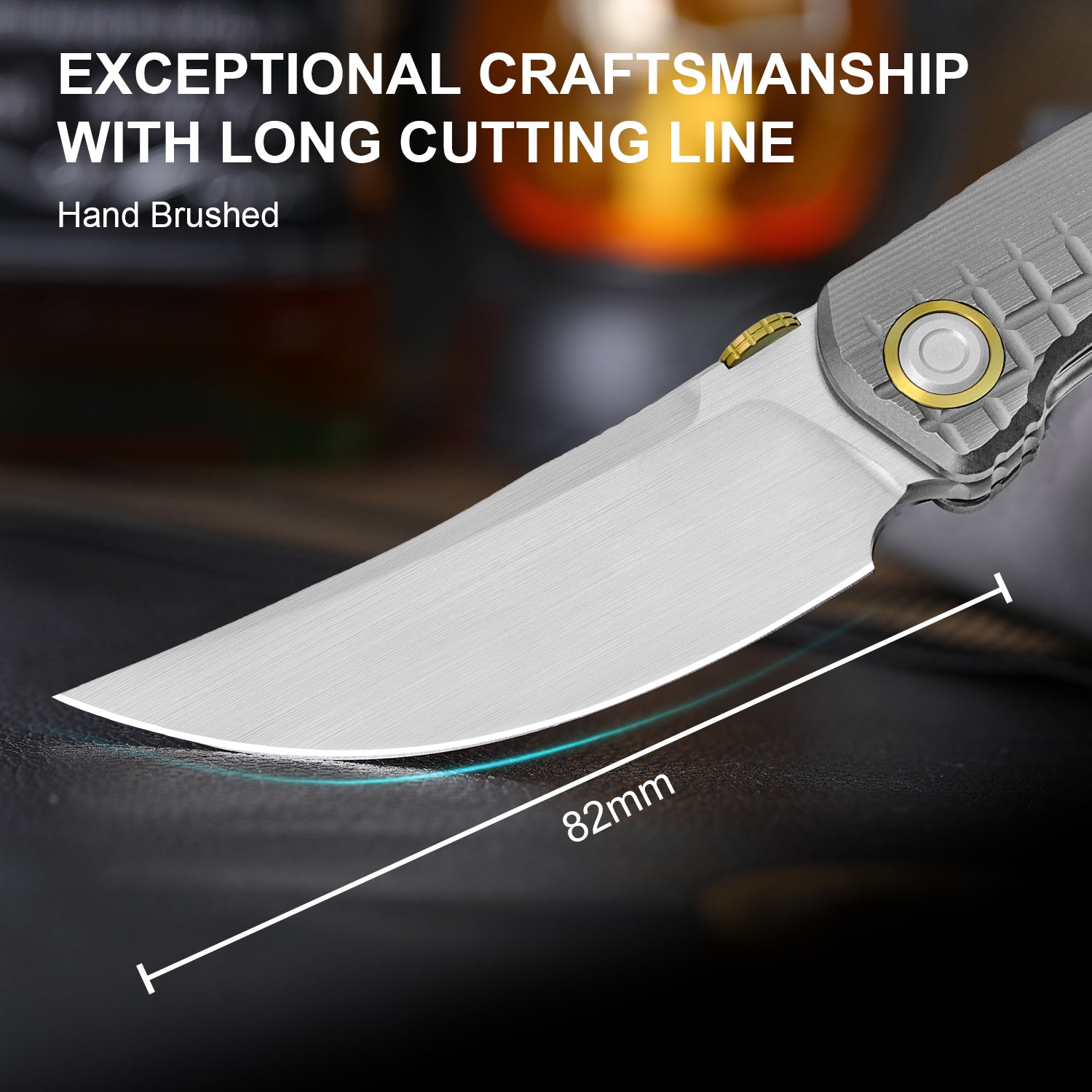 SZLACHTA | M390 | Titanium | ZX-FK02A2 | KIZERX®