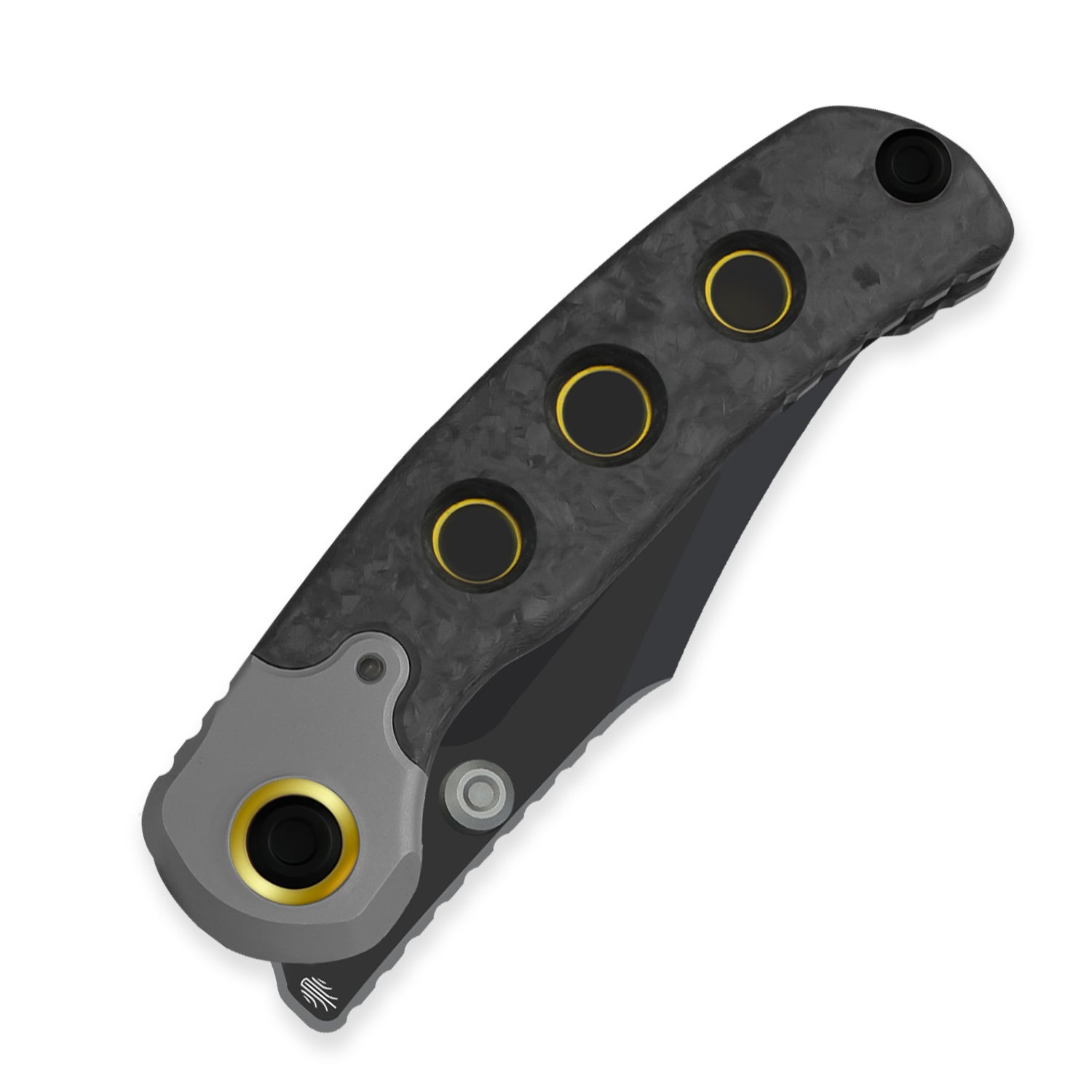 PIONEER | M390 | Titanium & Marble Carbon Fiber | ZX-FK03A1 | KIZERX®