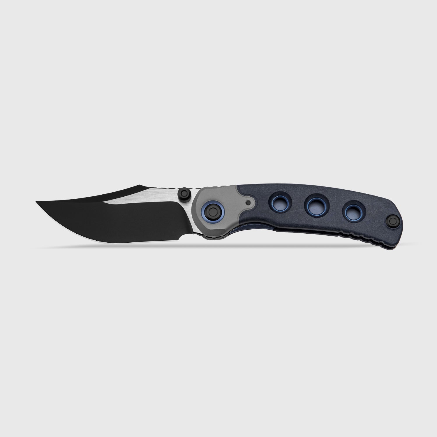 PIONEER | S35VN | Blue Canyon & Titanium | KizerB™ FK03A2