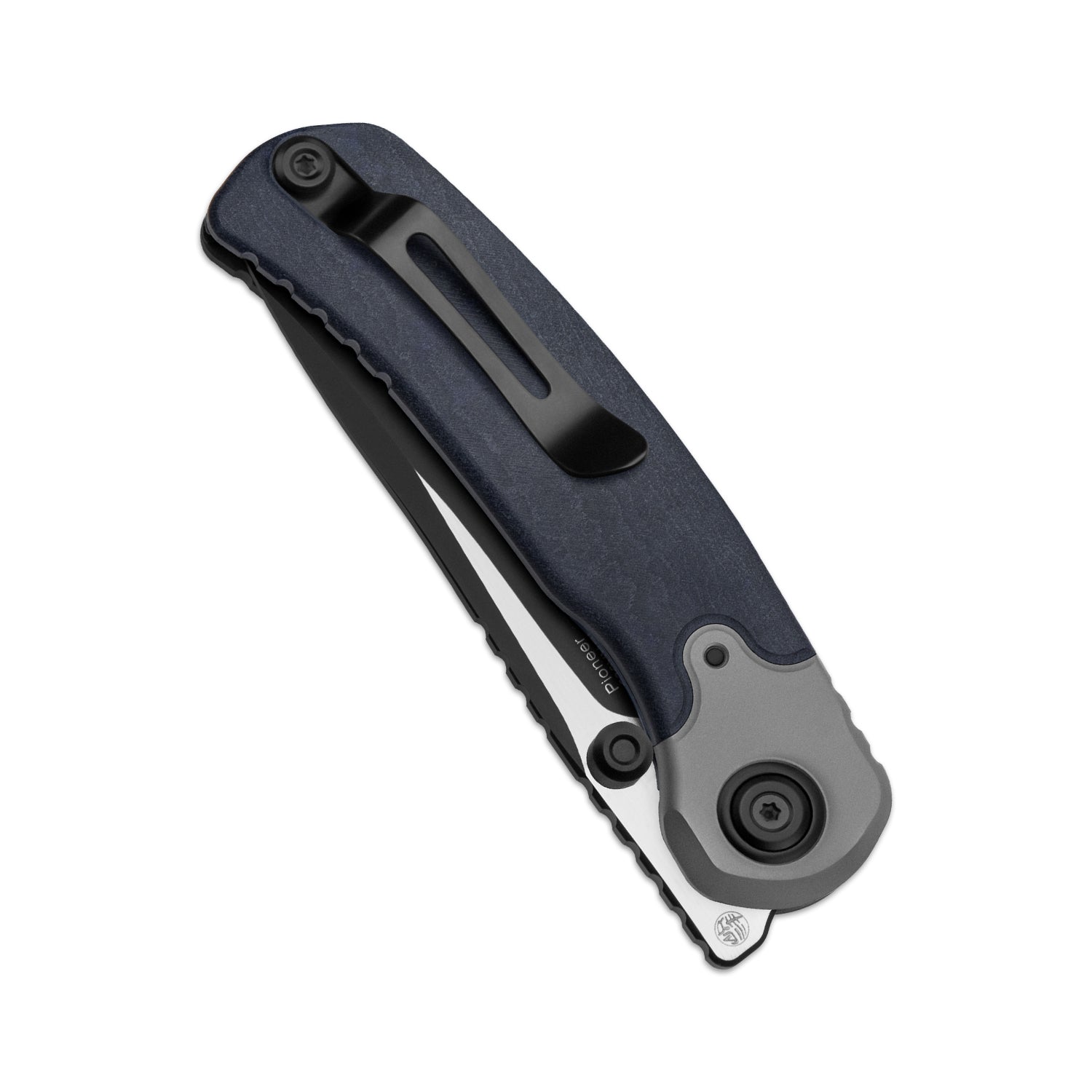 PIONEER | S35VN | Blue Canyon & Titanium | KizerB™ FK03A5