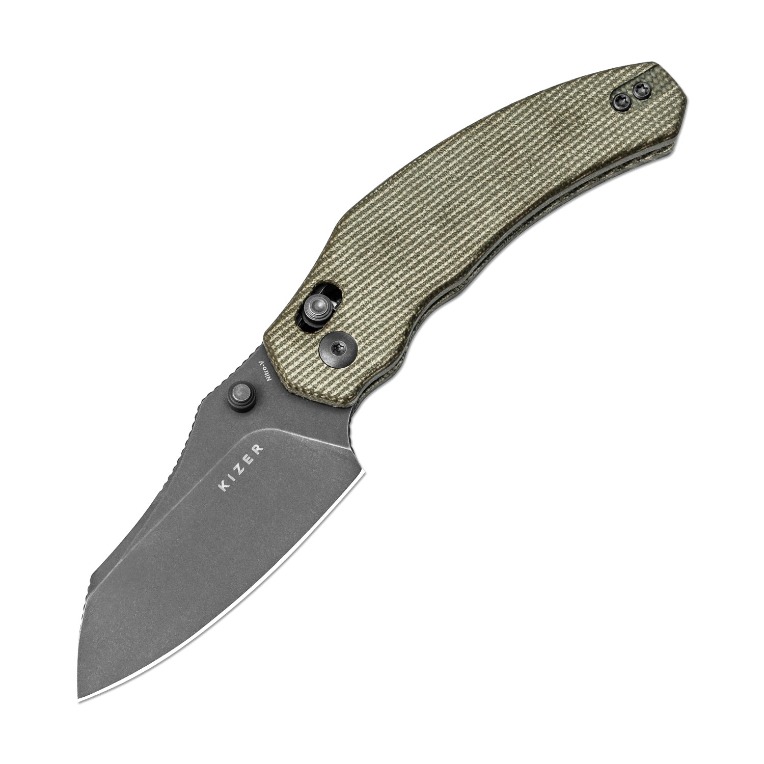 Bulldog | Nitro-V | Micarta | KizerV™ 3672A3