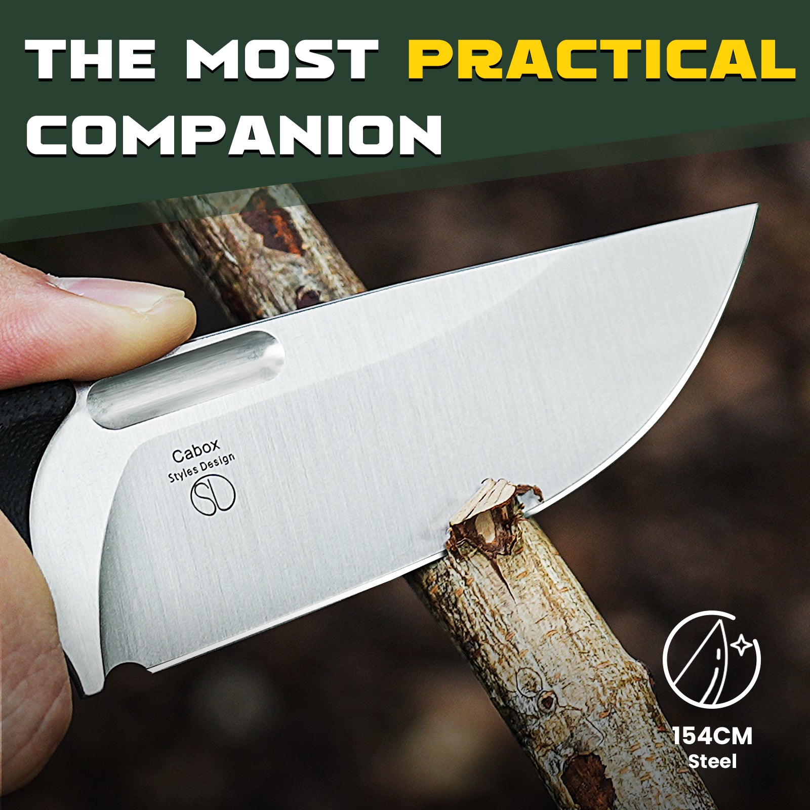 Cabox | 154CM | G10 | KizerV™ 1048C1