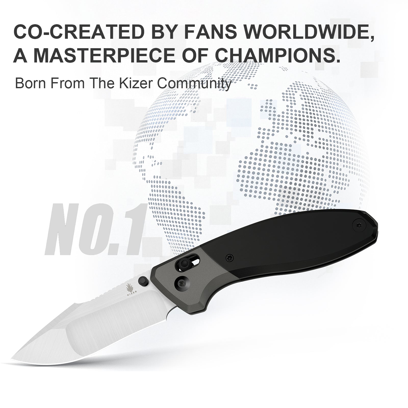 Staffi | S45VN | Titanium | KizerB™ 3695A2