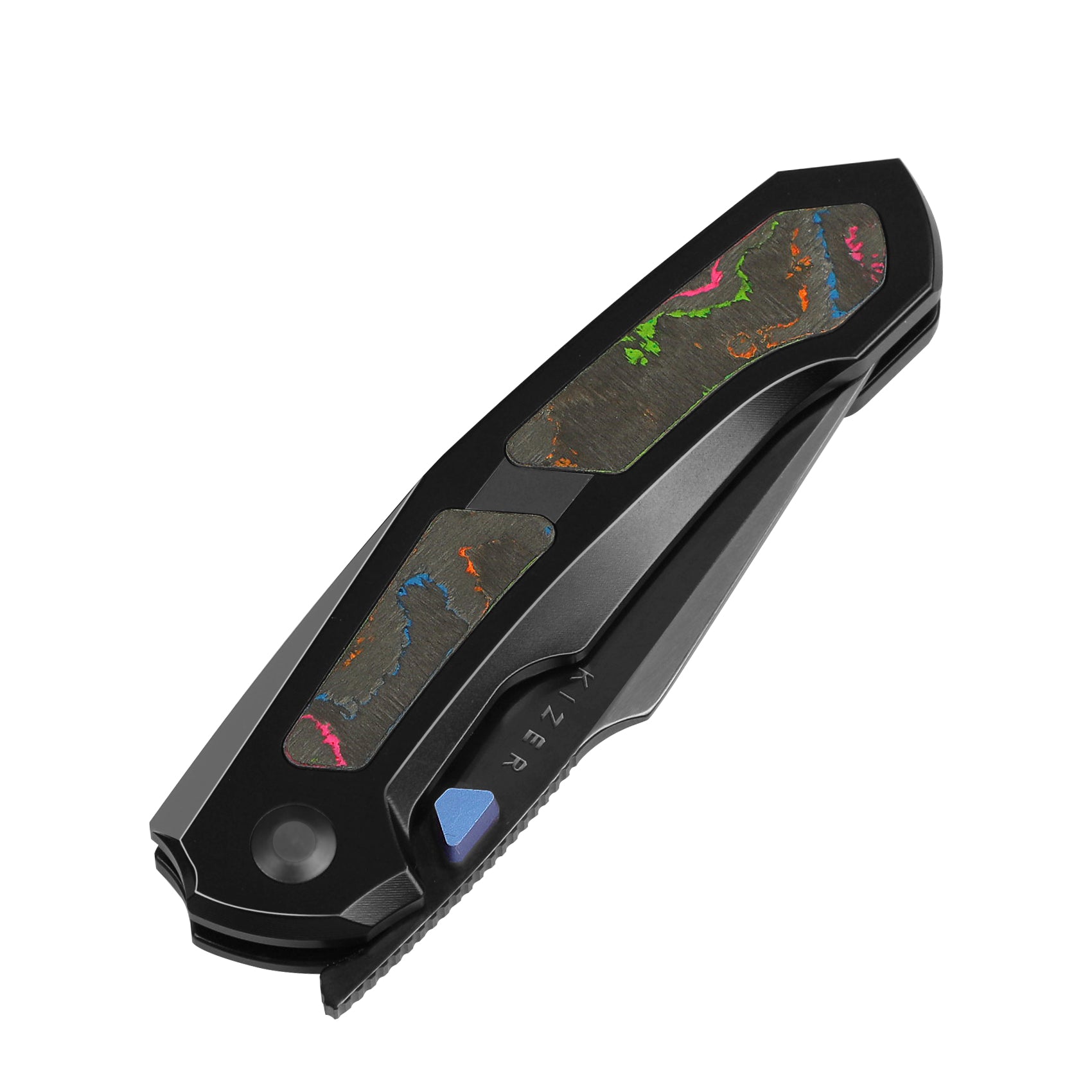 Feweed | S45VN | Titanium(Camo Carbon 80s)| Ki3694A3