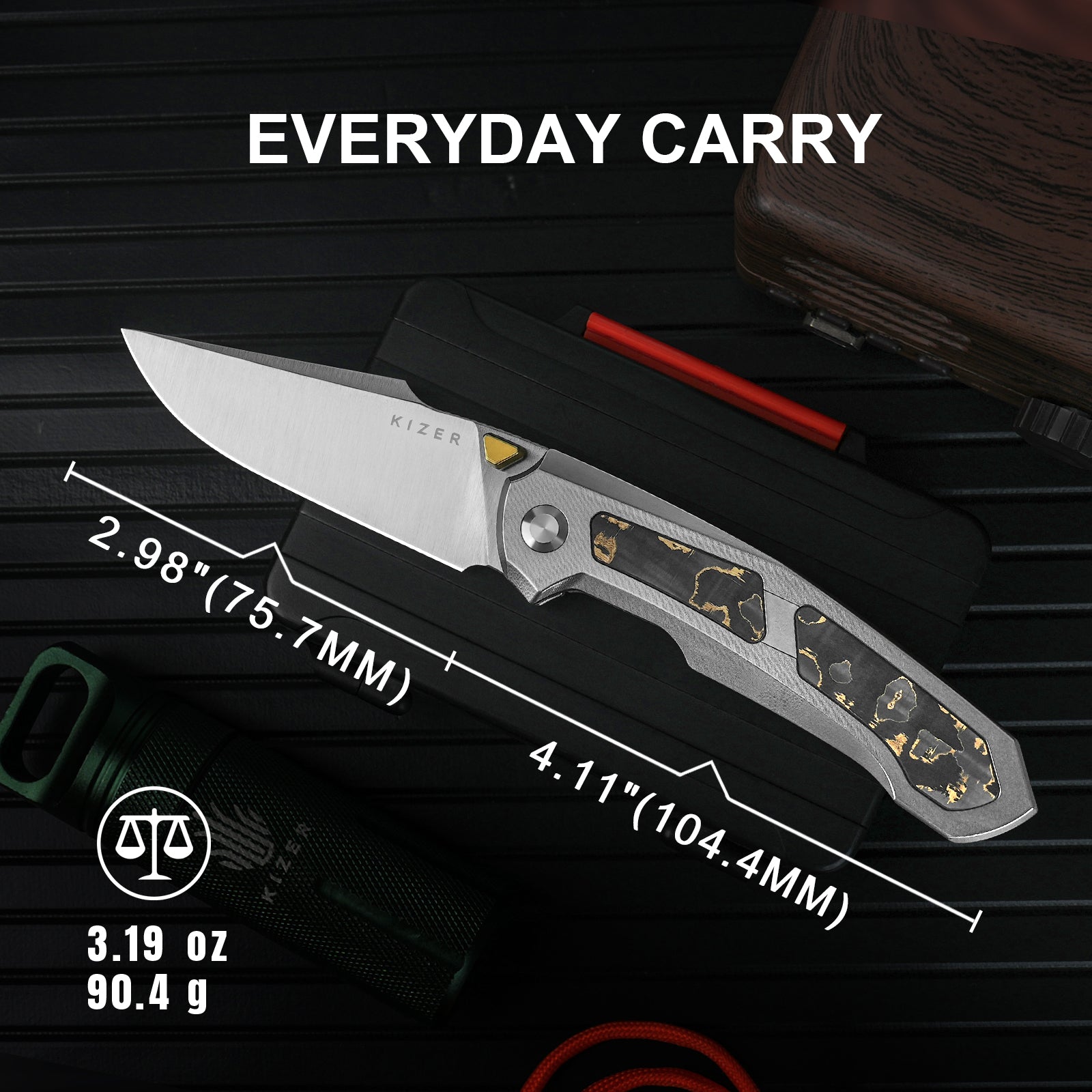 Feweed | Z-Wear PM | Titanium(Camo Carbon Gold)| Ki3694A4