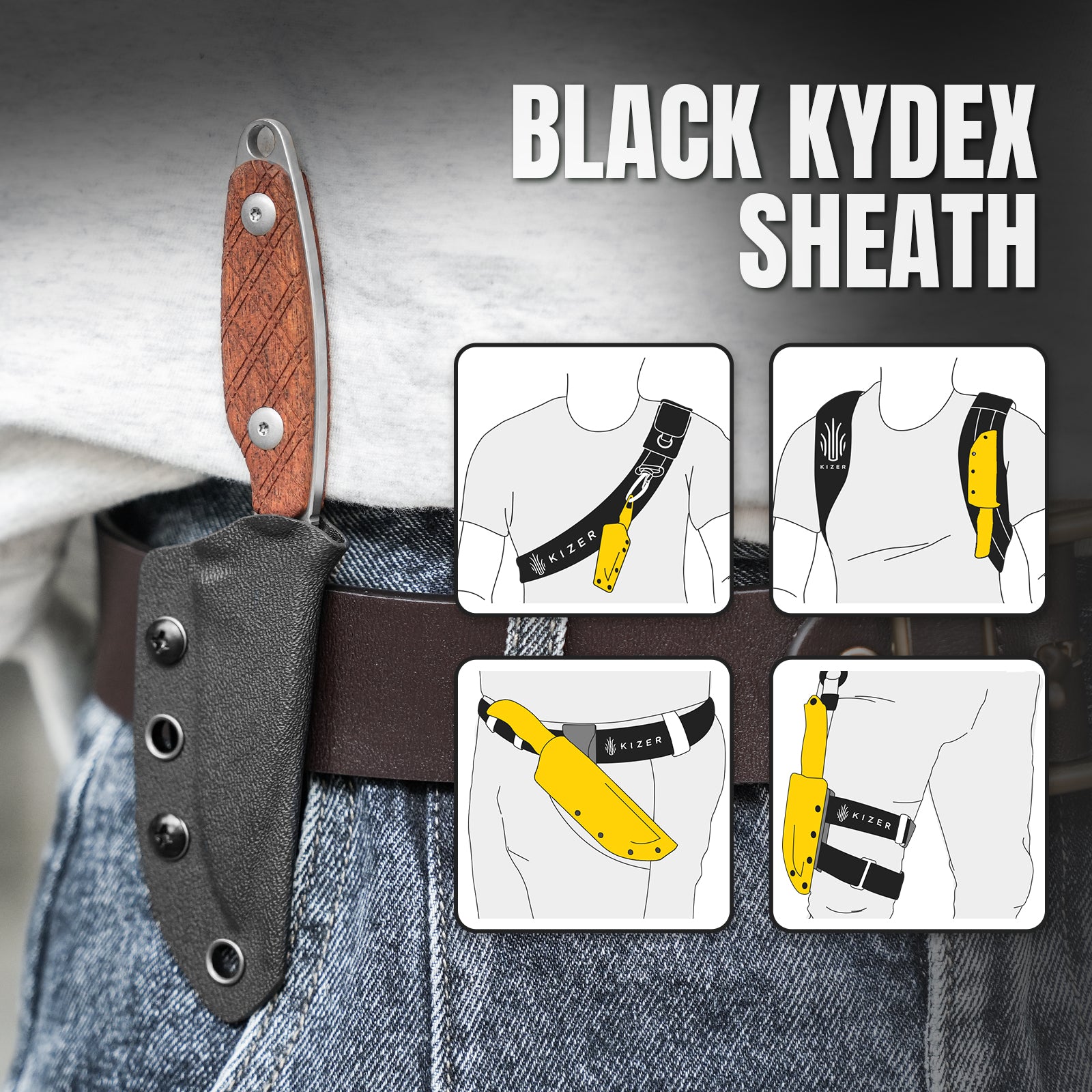 Muskrat | S35VN | Mkuruti | KizerB™ 1064A2