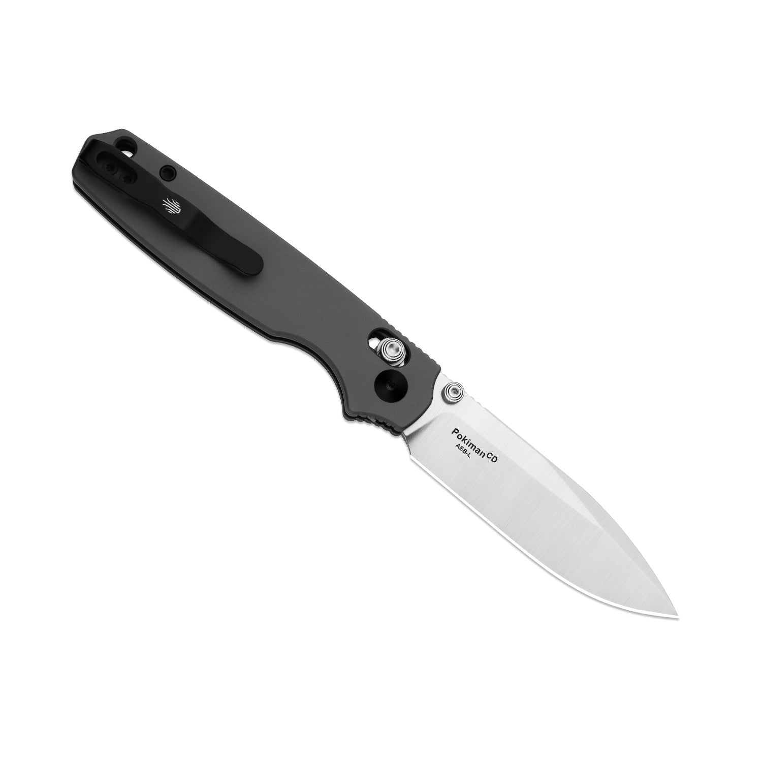 Pokiman CD | Kizer Clutch Lock™ | Drop Point | Four-Finger Full Grip | Aluminum | KizerV™ 3789A2