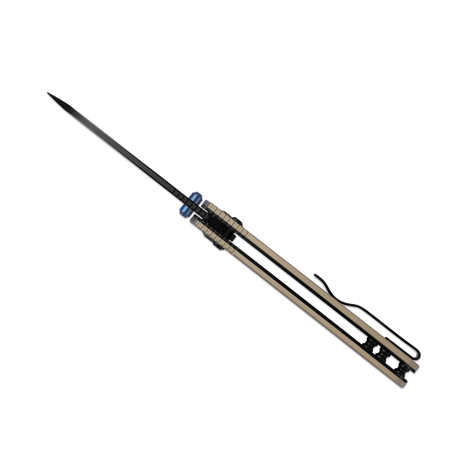 Pokiman CS | Kizer Clutch Lock™ | Sheepsfoot | Four-Finger Full Grip | Aluminum | KizerV™ 3789A6