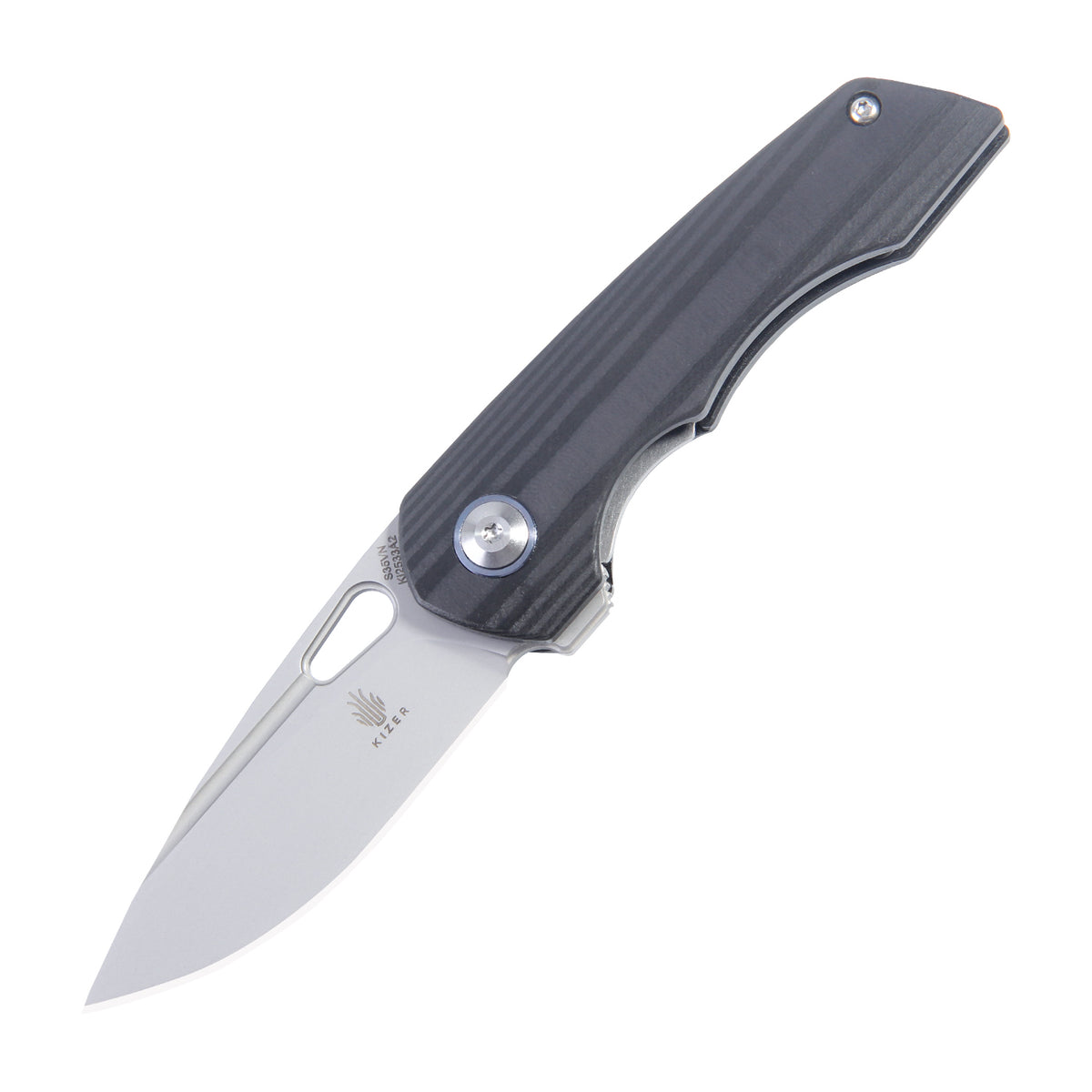 Kizer Microlith Carbon Fiber Black Ki2533A2 (2.4" Bead Blast)