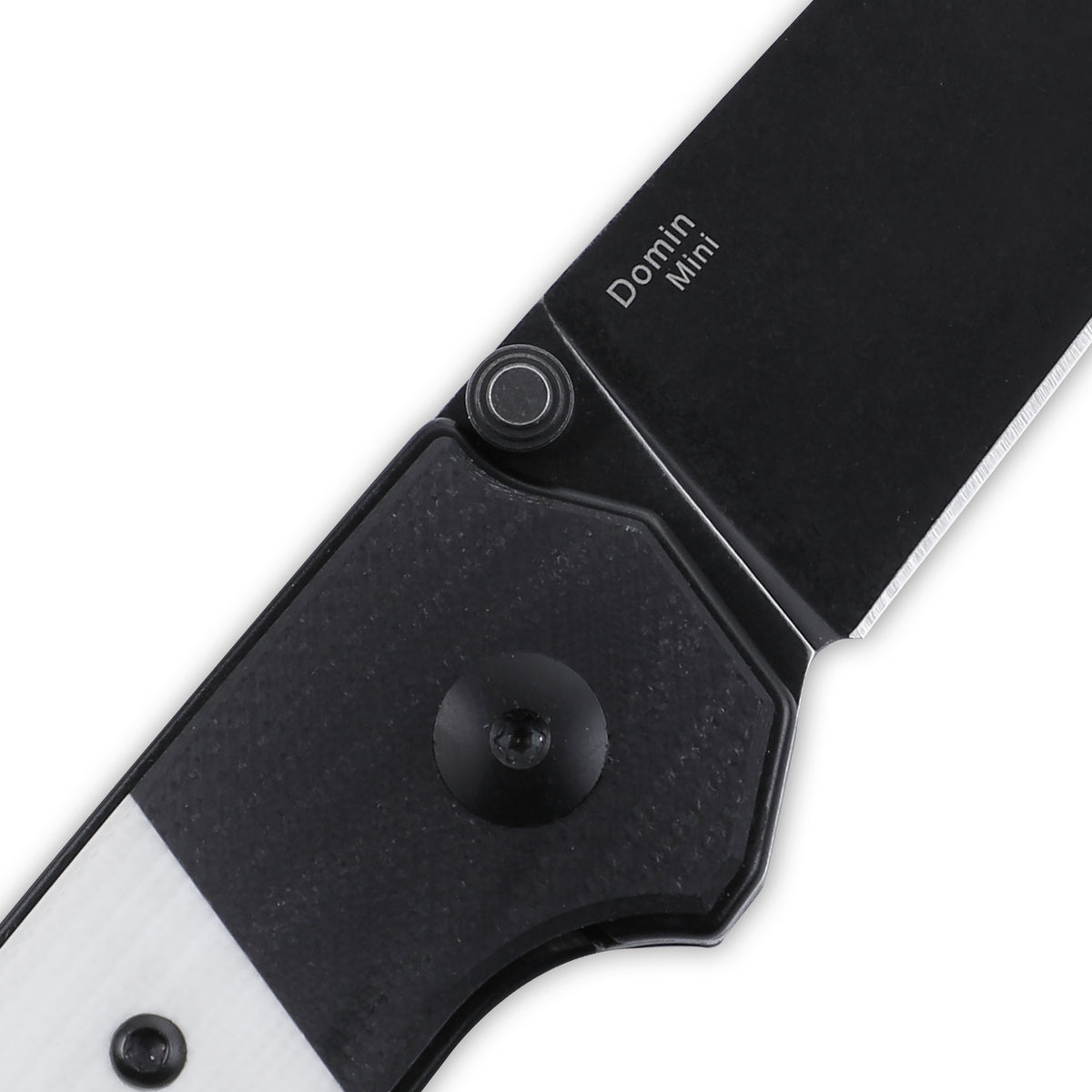 Kizer Domin Mini G10 Black&White V3516N6 (2.89" Black Ti-Coated)