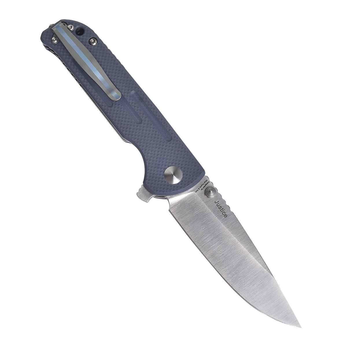 Kizer Justice G10 Demin blue V4543N1 (3.8" Sanding)