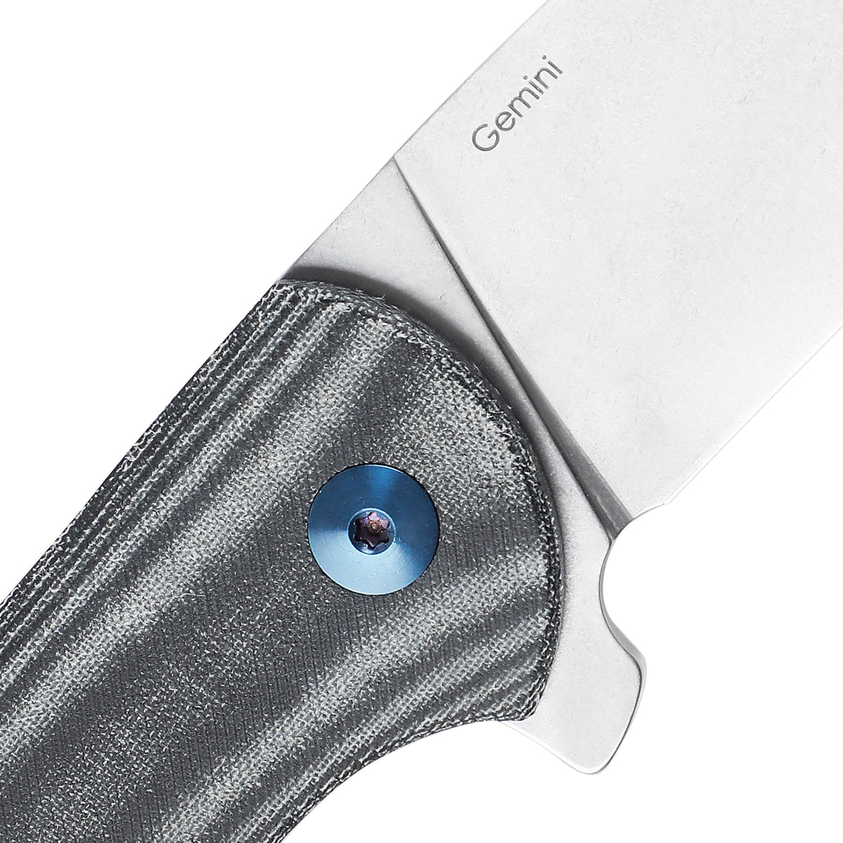 Kizer Laconico Gemini Knife Black Micarta V3471N4 (3.13" Stonewash)